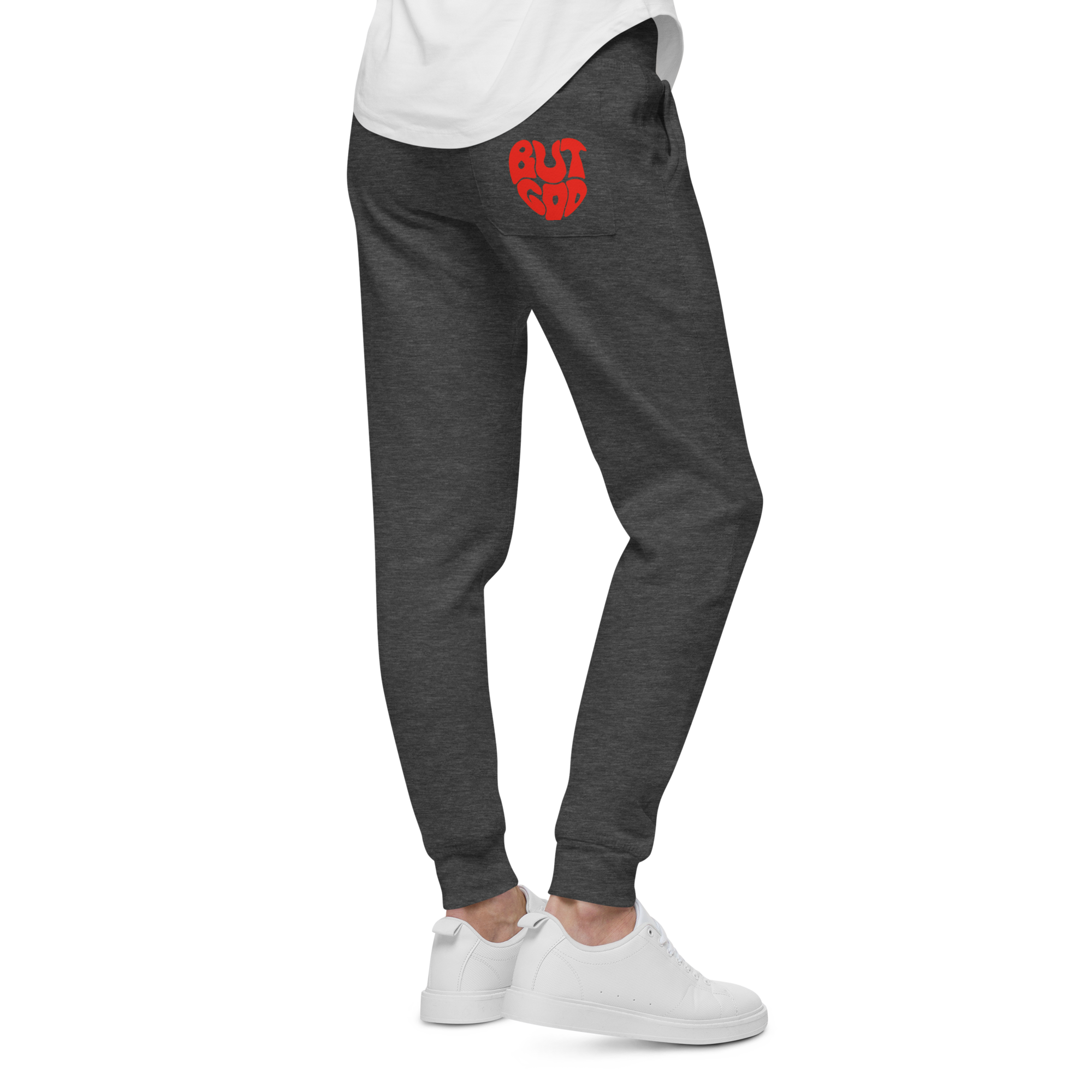 But God Unisex fleece sweatpants