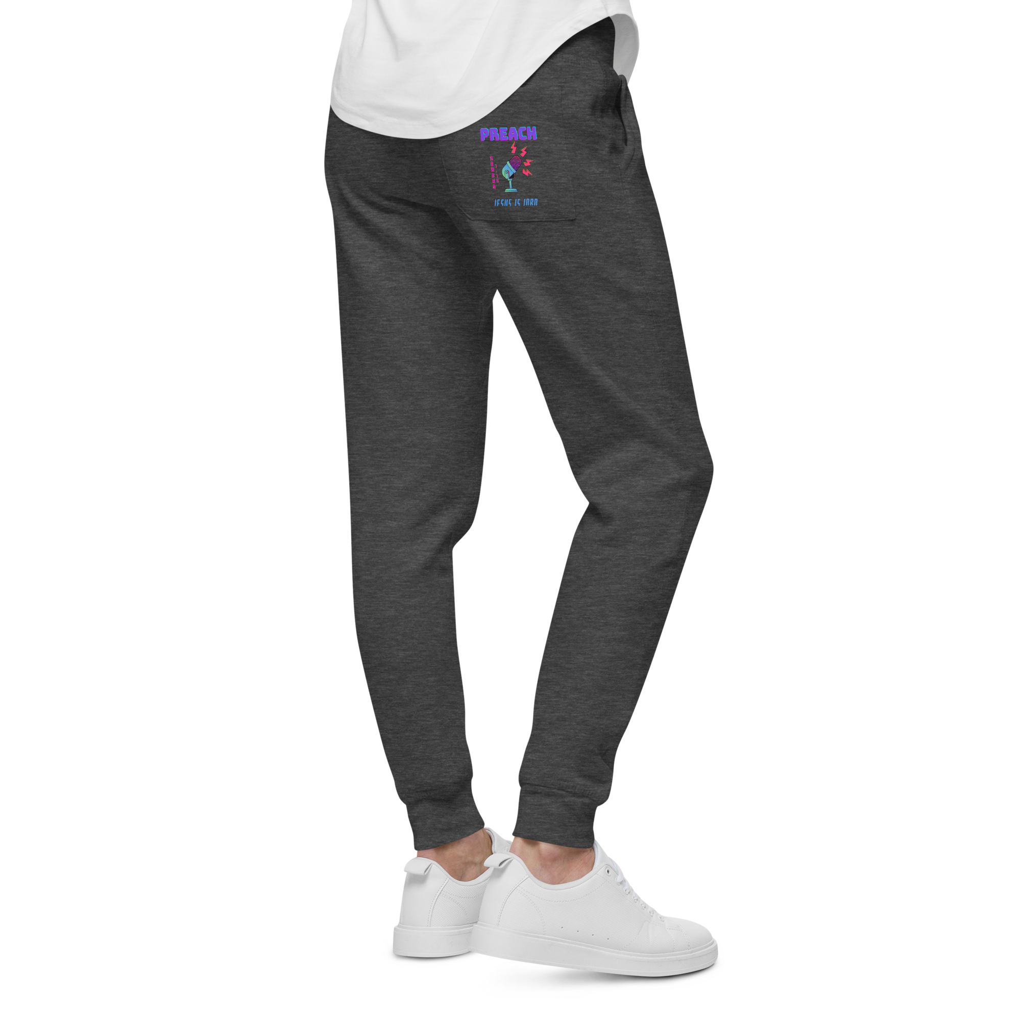 Preach Jesus is LORD Unisex fleece sweatpants