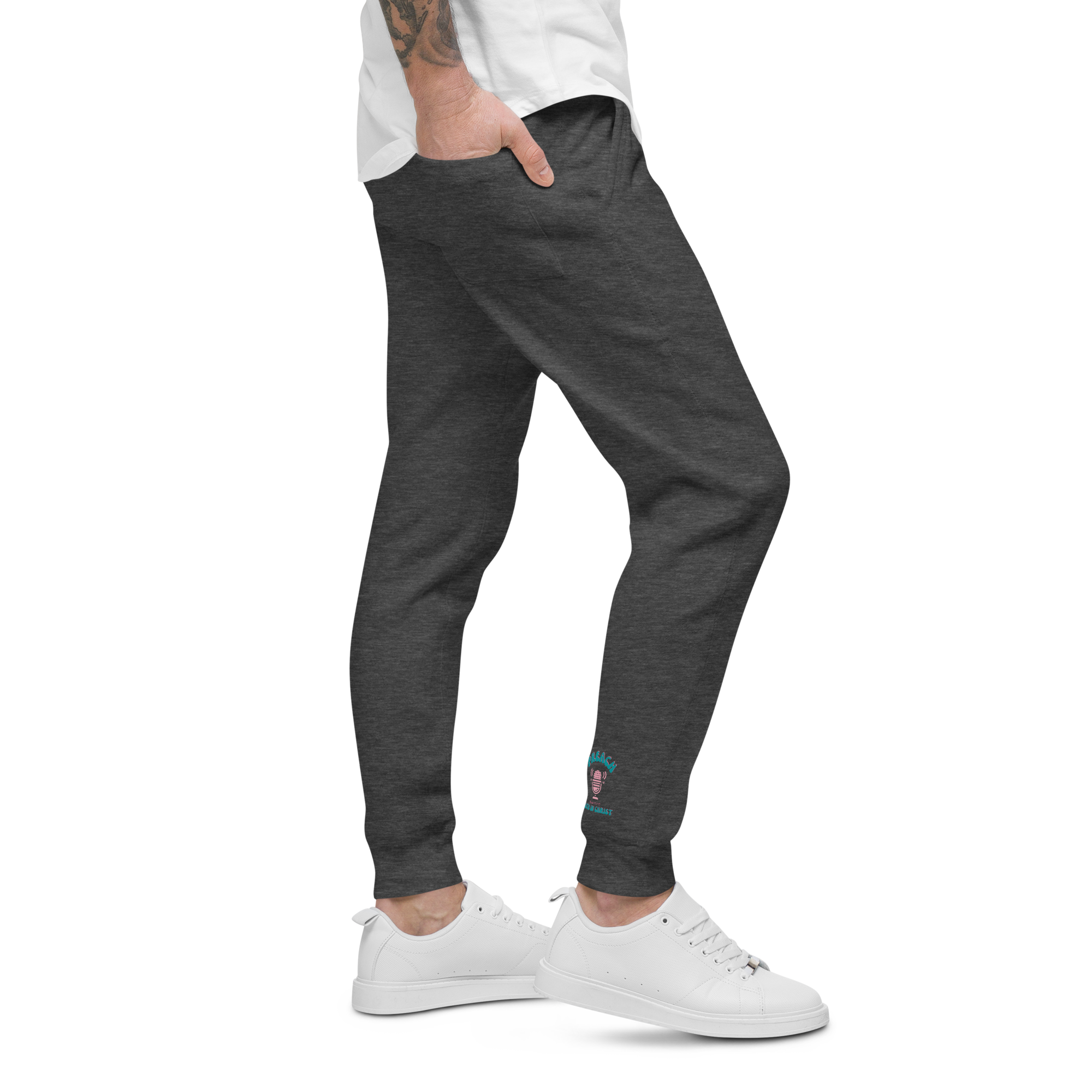 Preach Faith in Christ Unisex fleece sweatpants