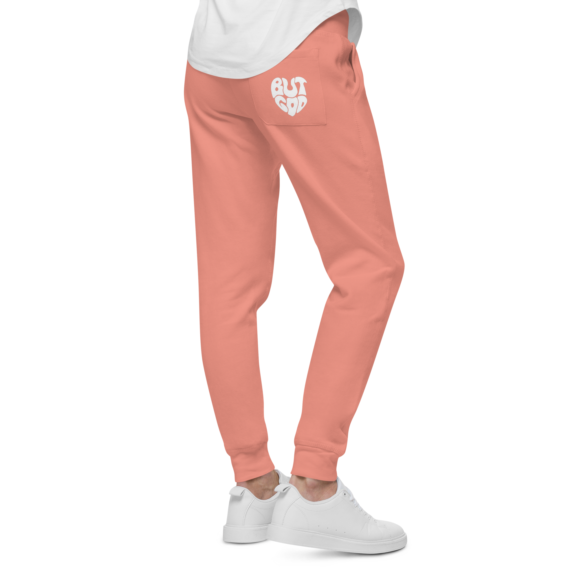But God Unisex fleece sweatpants