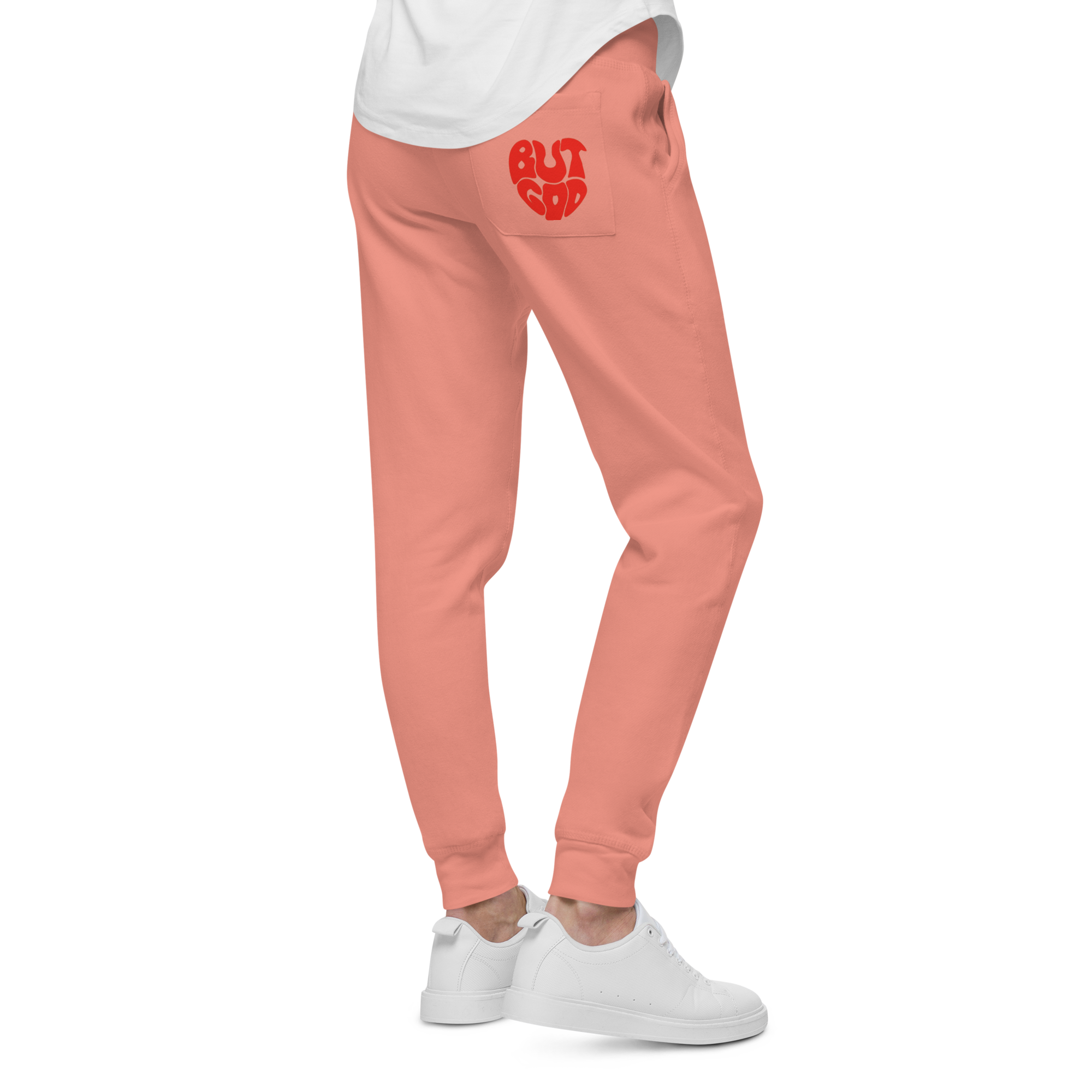 But God Unisex fleece sweatpants