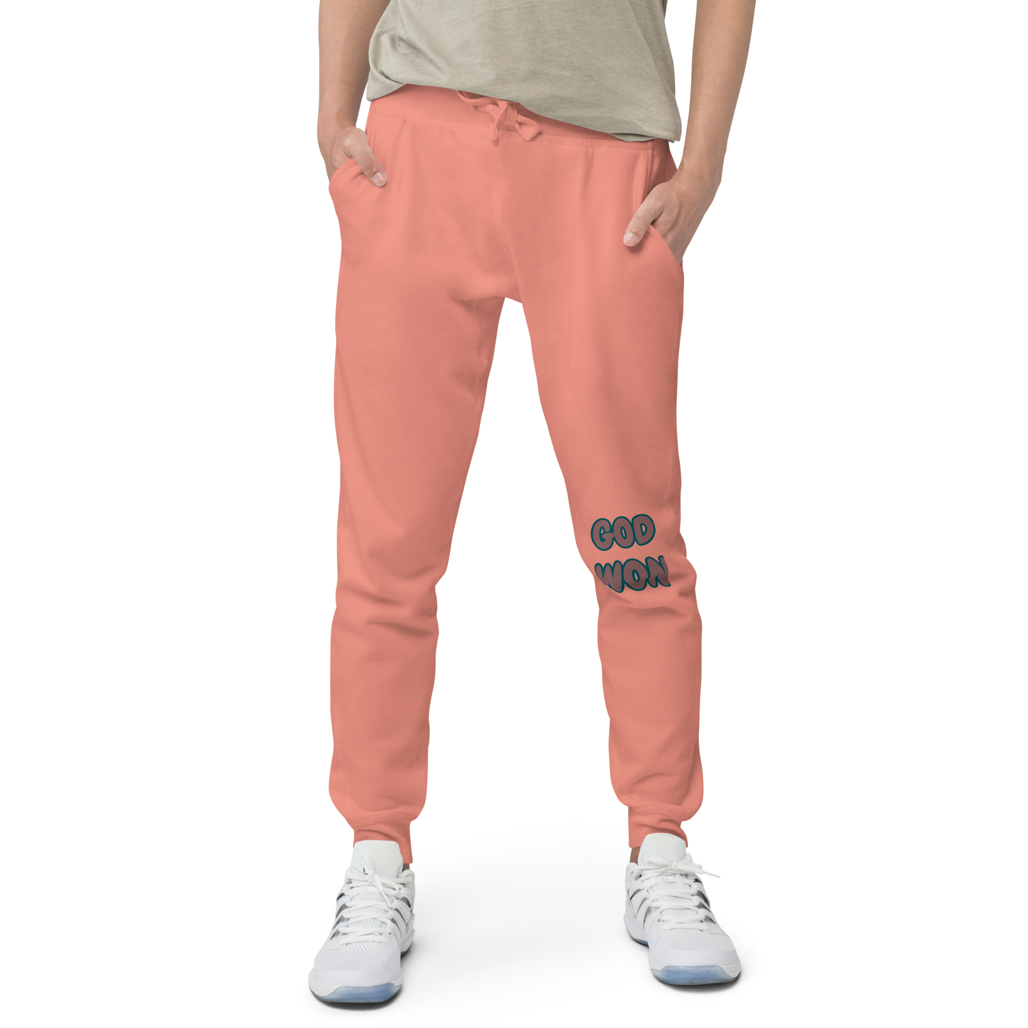 God Won Unisex fleece sweatpants