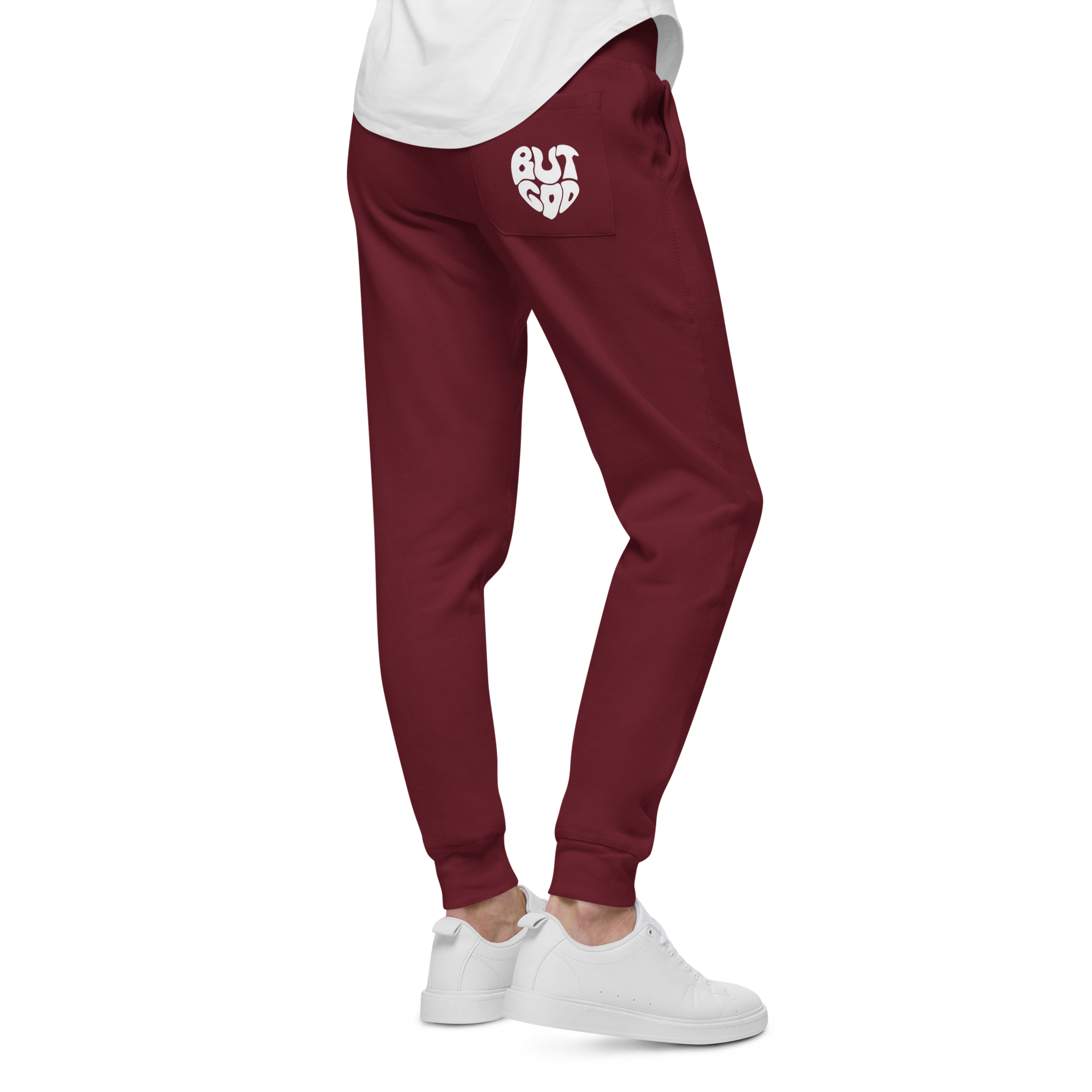 But God Unisex fleece sweatpants