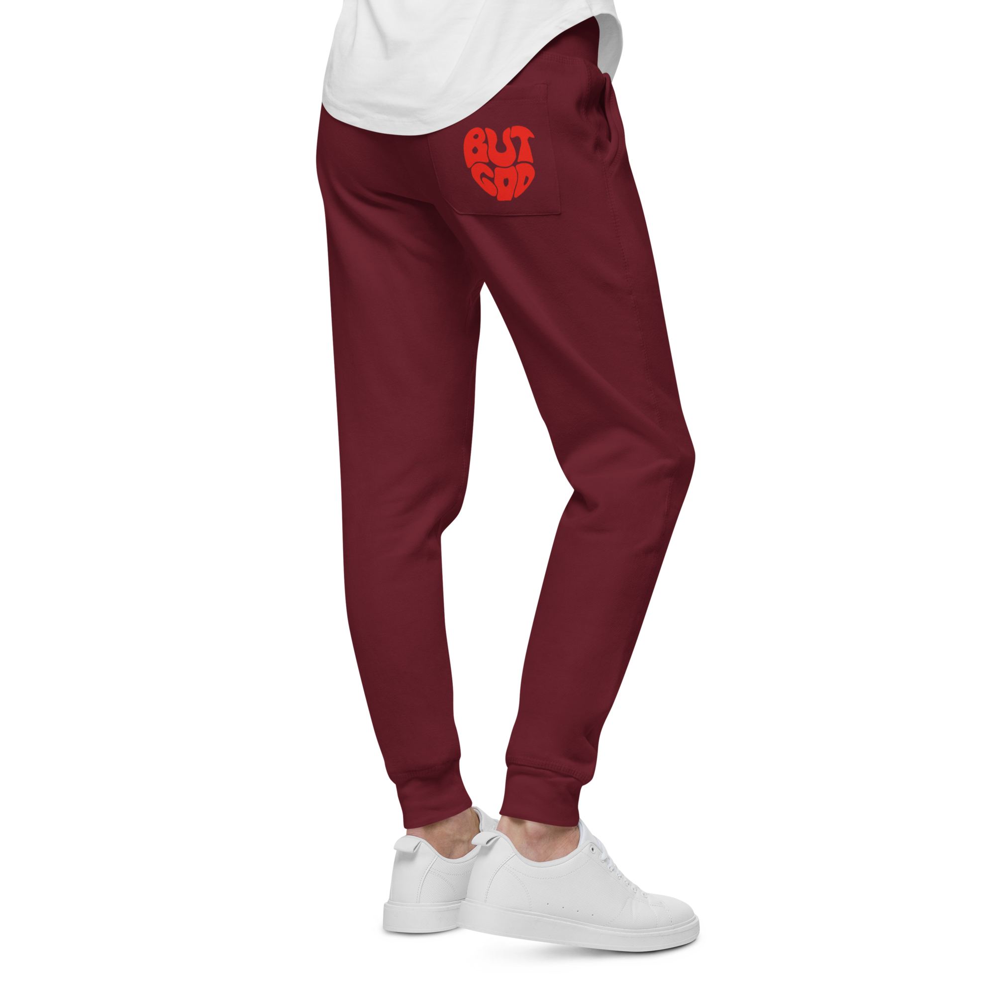 But God Unisex fleece sweatpants