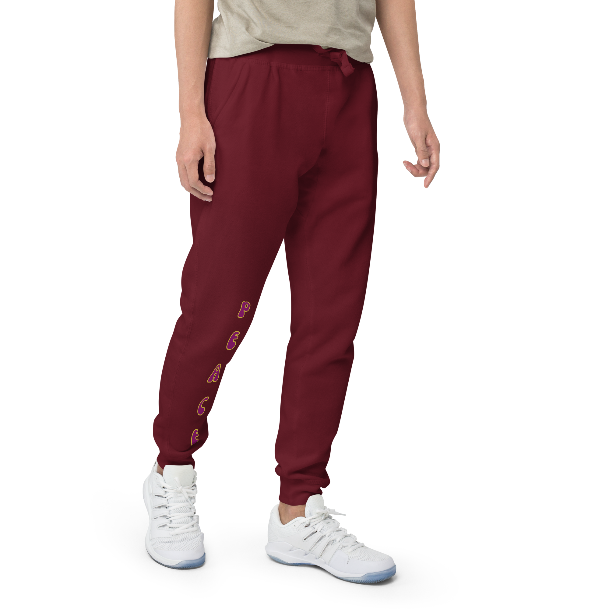Peace Unisex fleece sweatpants