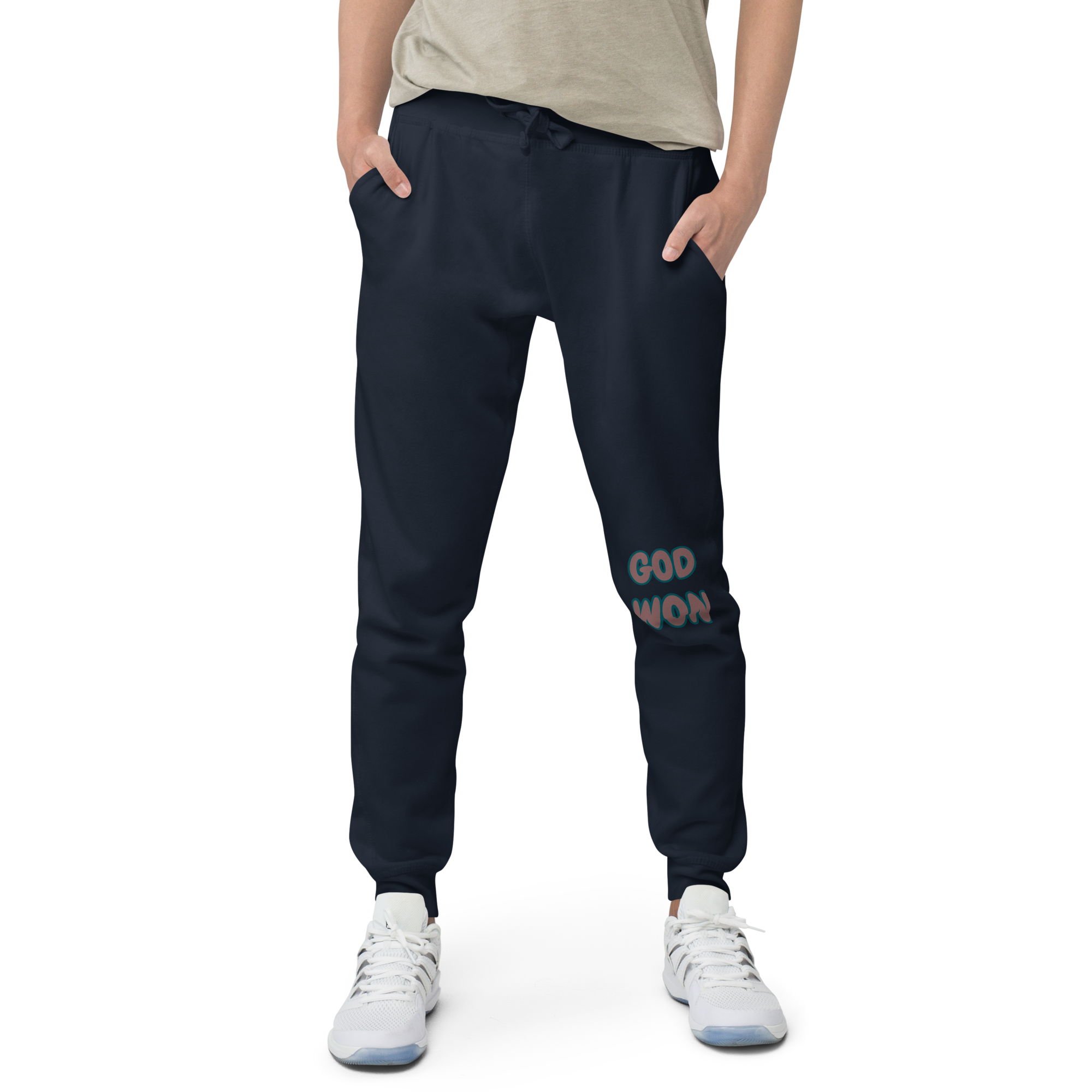 God Won Unisex fleece sweatpants