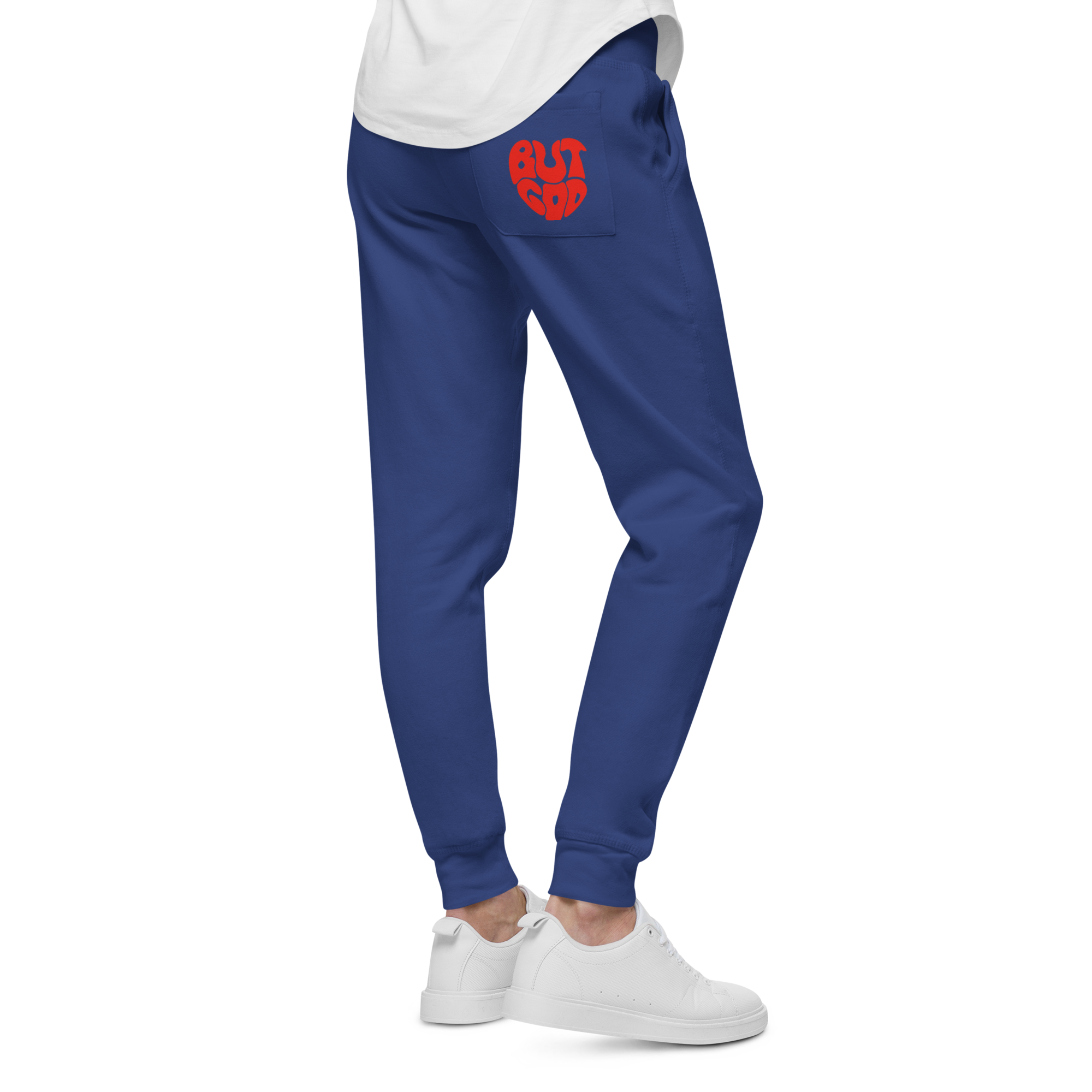 But God Unisex fleece sweatpants