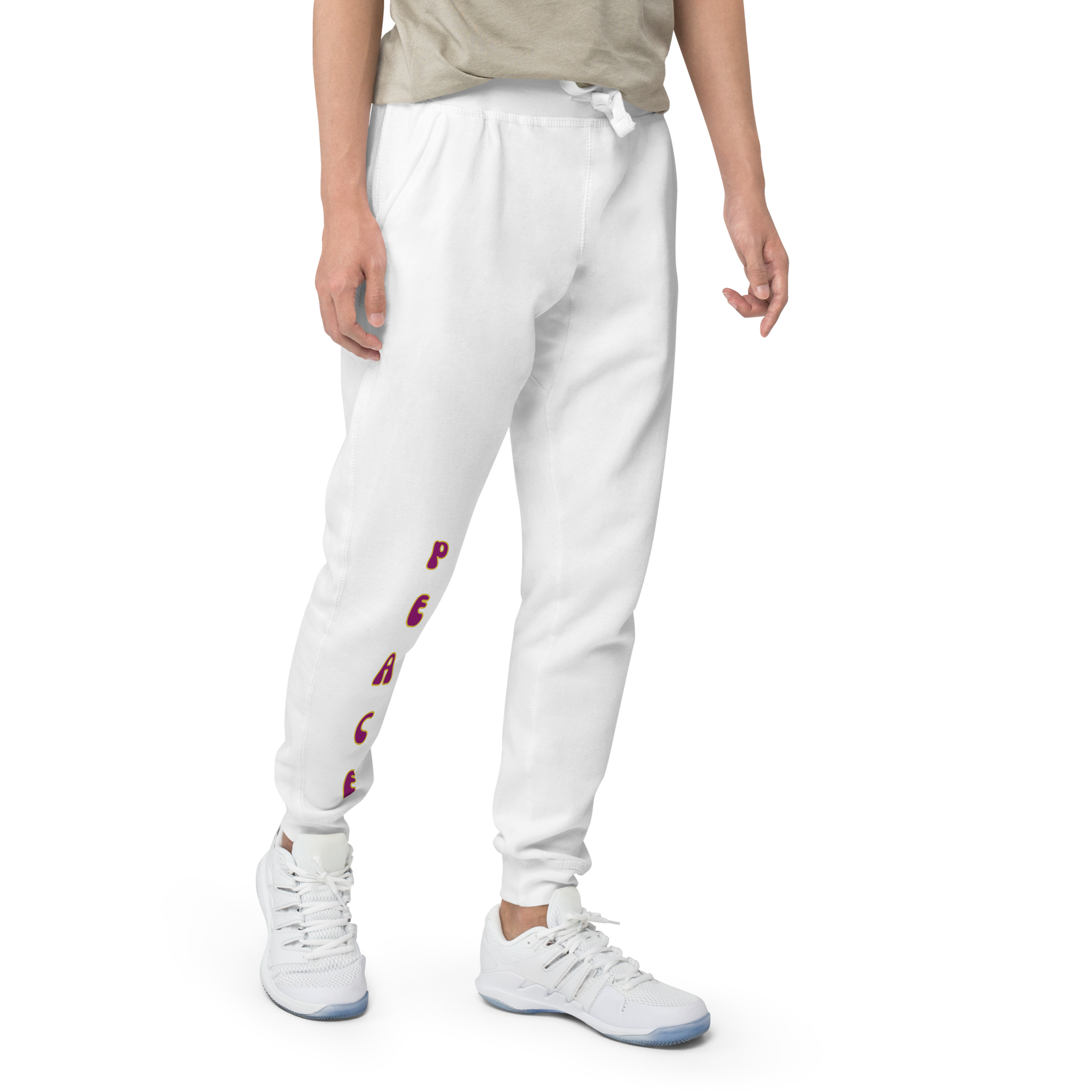 Peace Unisex fleece sweatpants