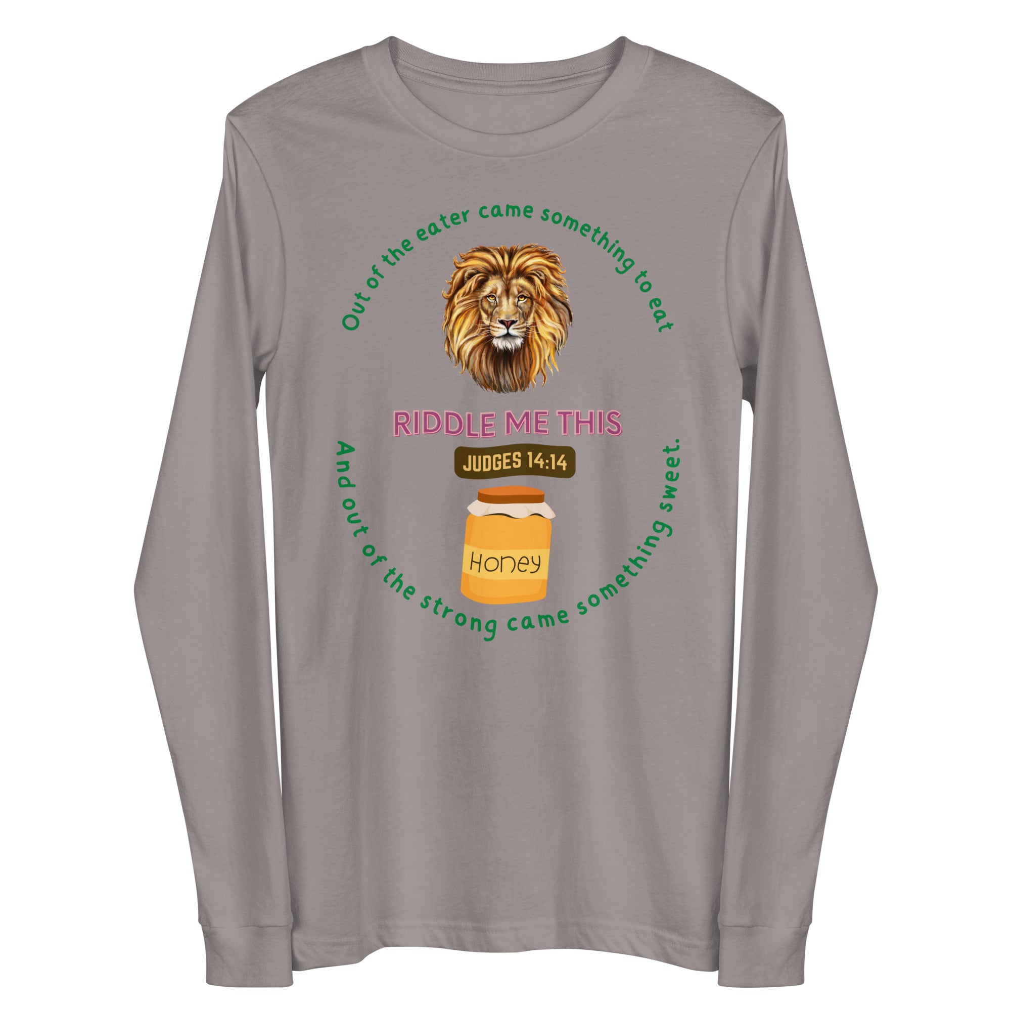Judges 14:14 Unisex Long Sleeve Tee