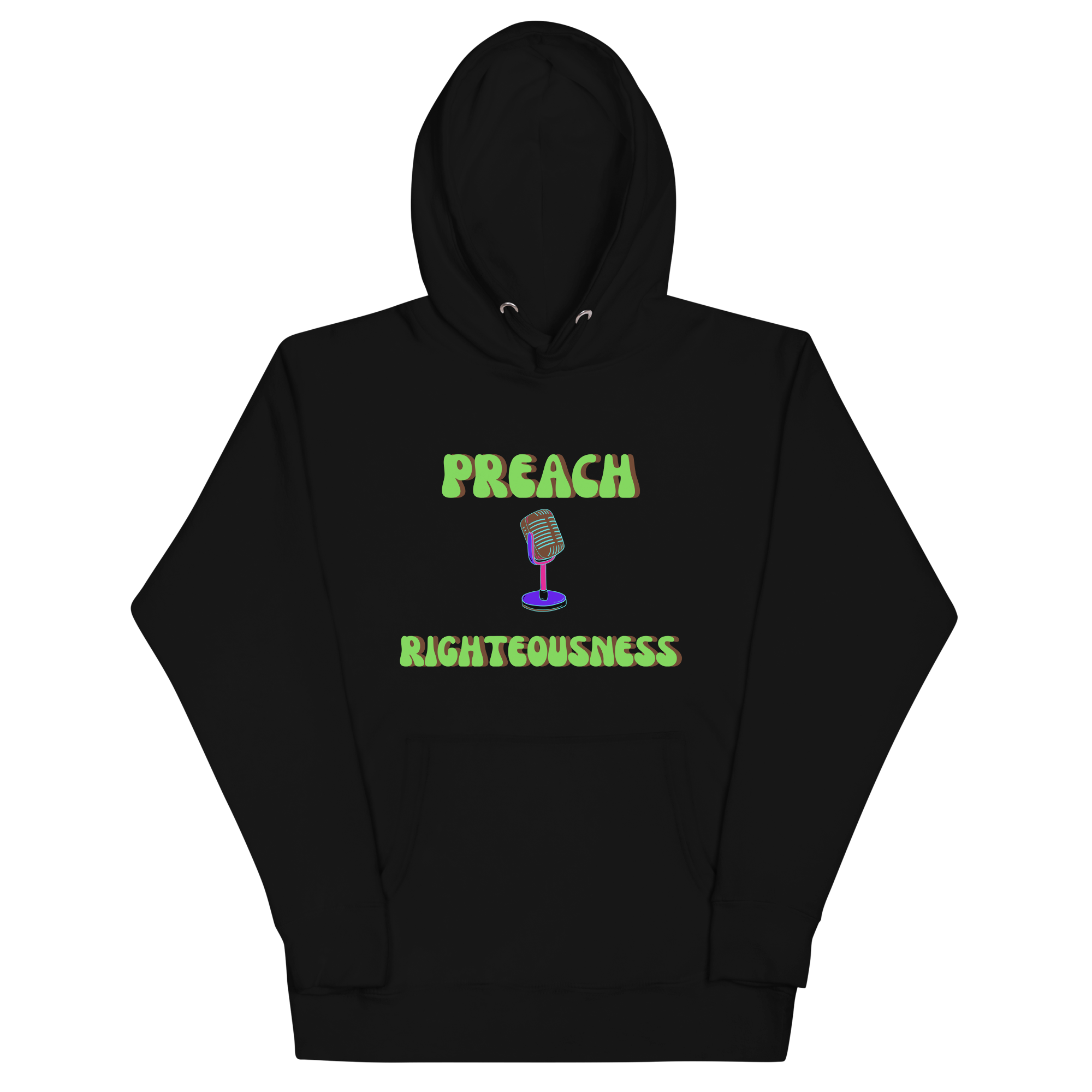 Preach Righteousness/Jesus Saves Unisex Hoodie