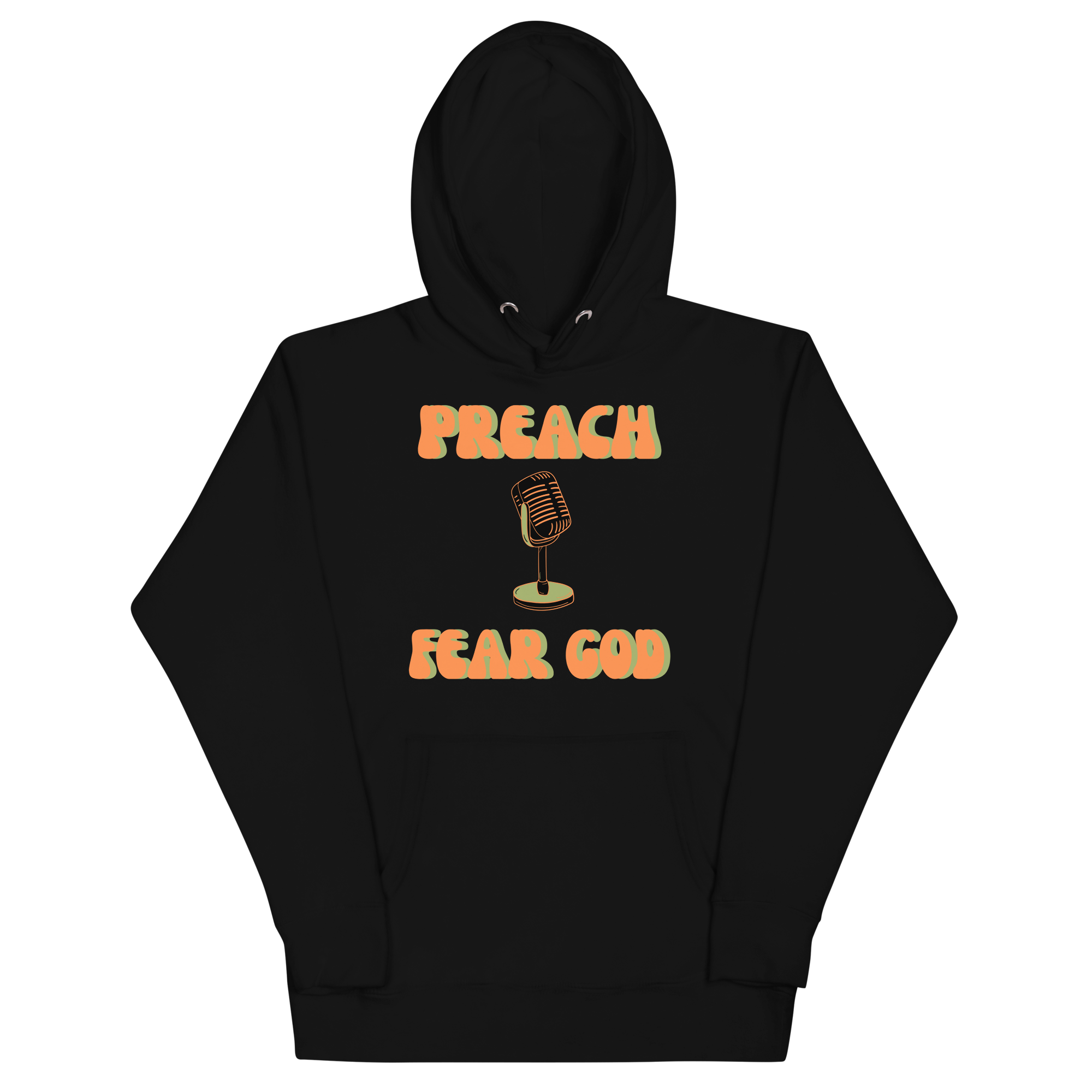 Preach Fear God/Jesus Saves Unisex Hoodie