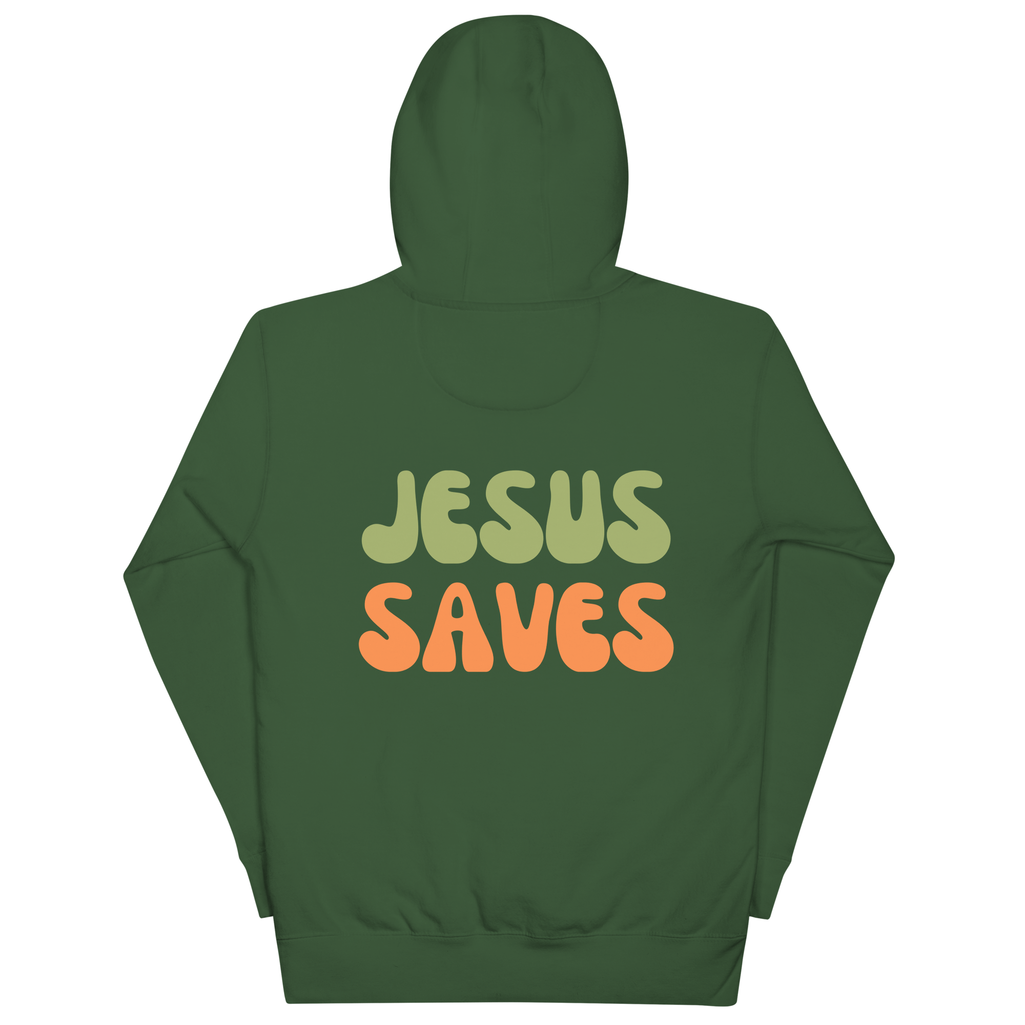 Preach Fear God/Jesus Saves Unisex Hoodie