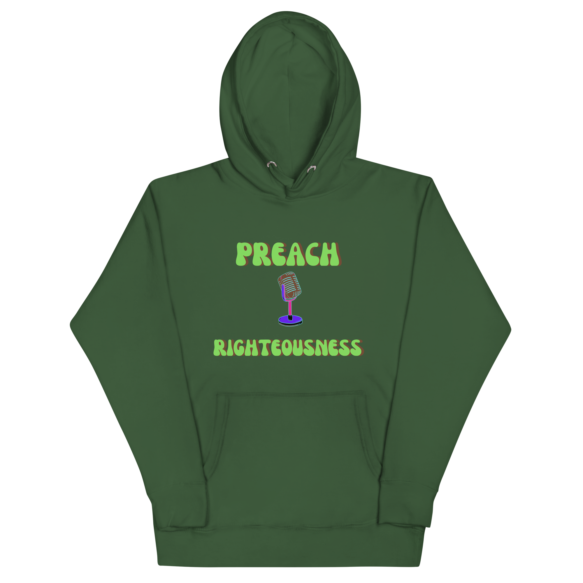 Preach Righteousness/Jesus Saves Unisex Hoodie