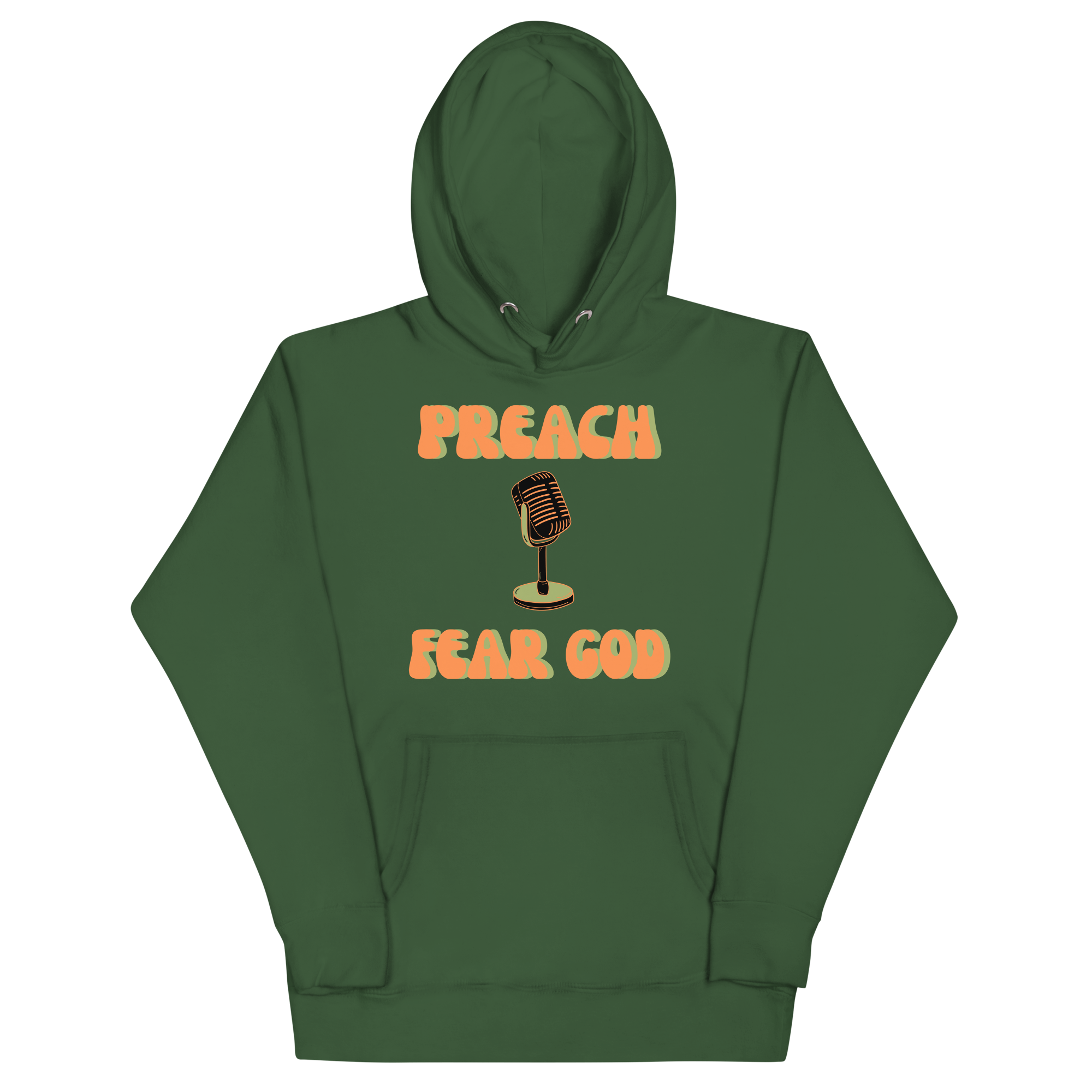 Preach Fear God/Jesus Saves Unisex Hoodie