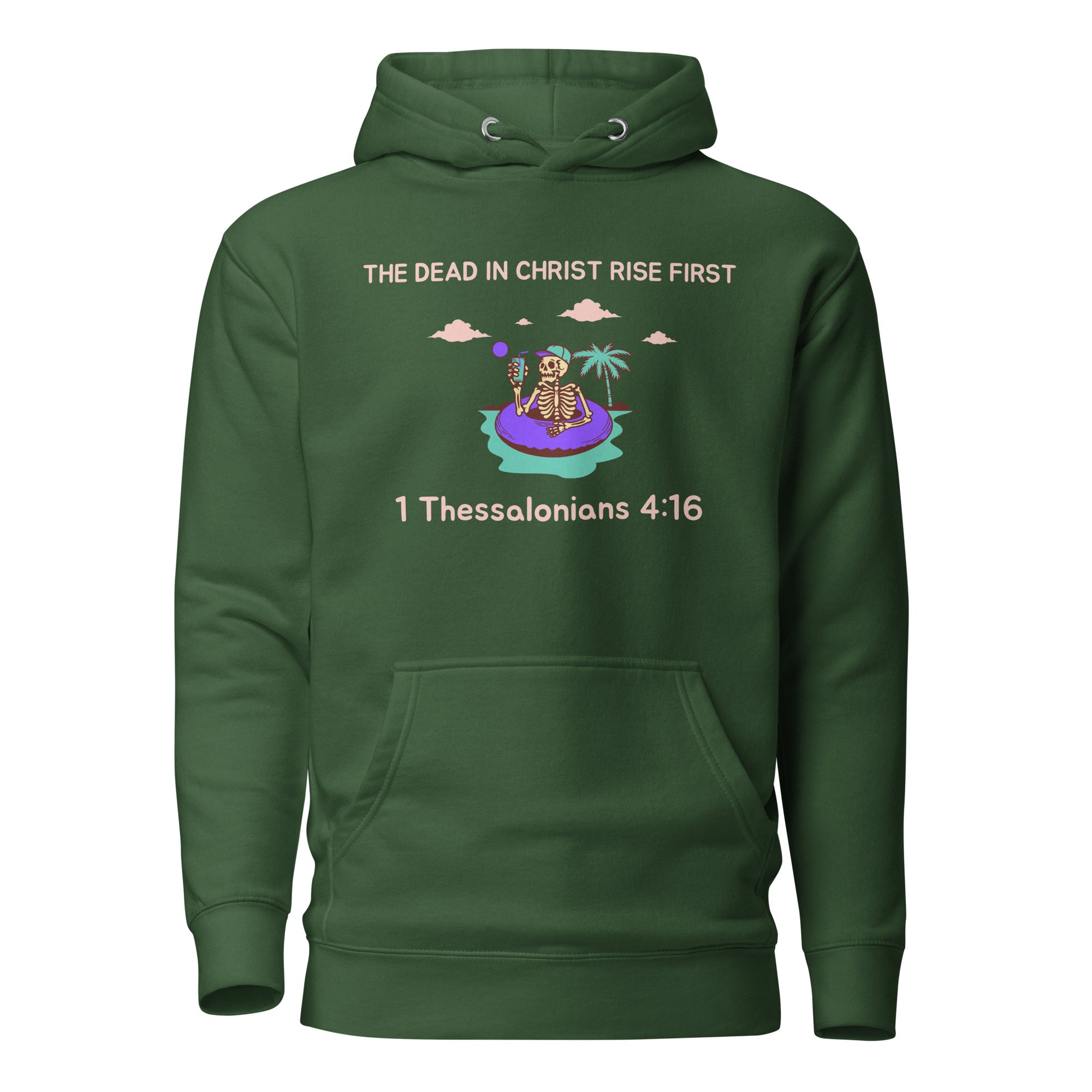 Dead in Christ Rise first Unisex Hoodie