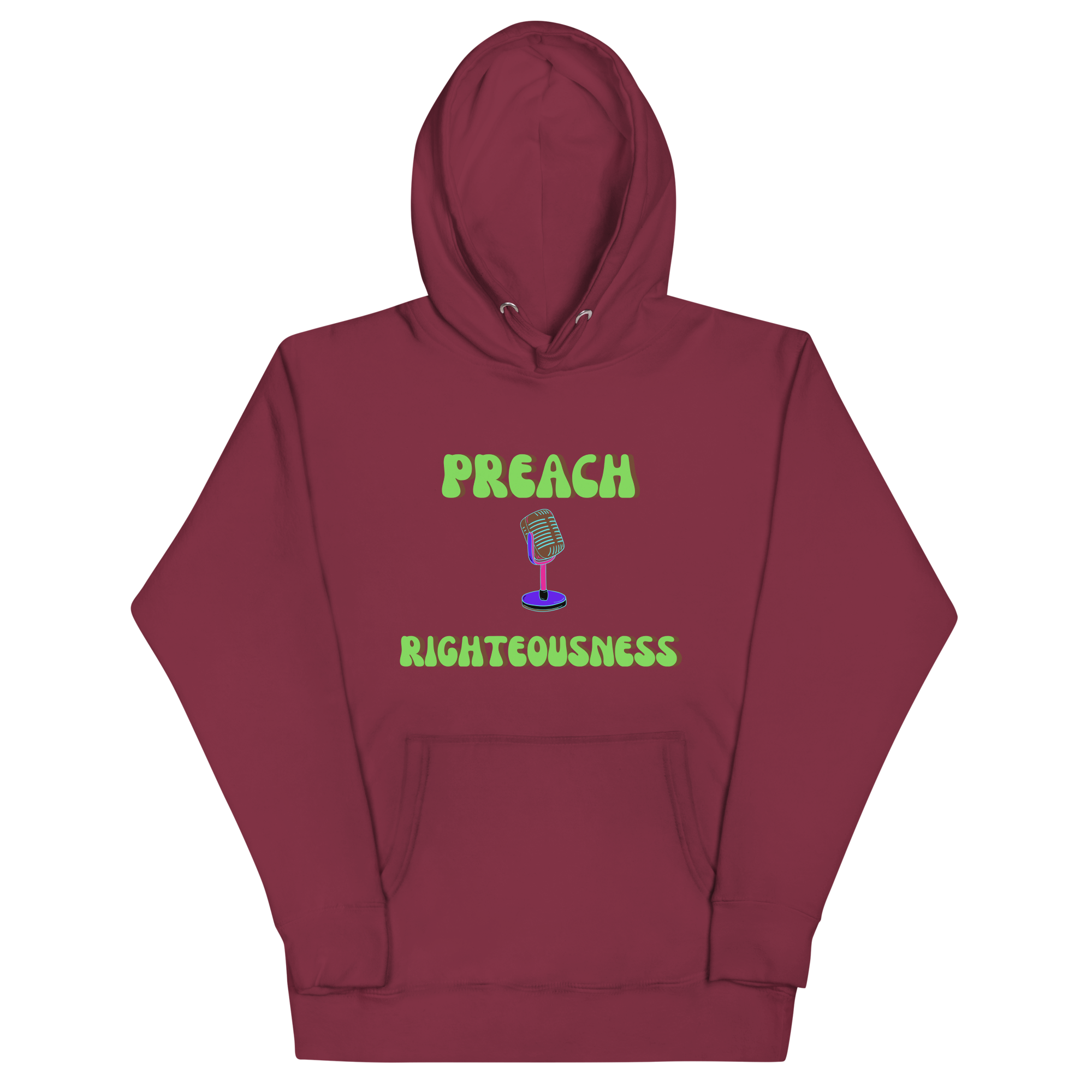 Preach Righteousness/Jesus Saves Unisex Hoodie