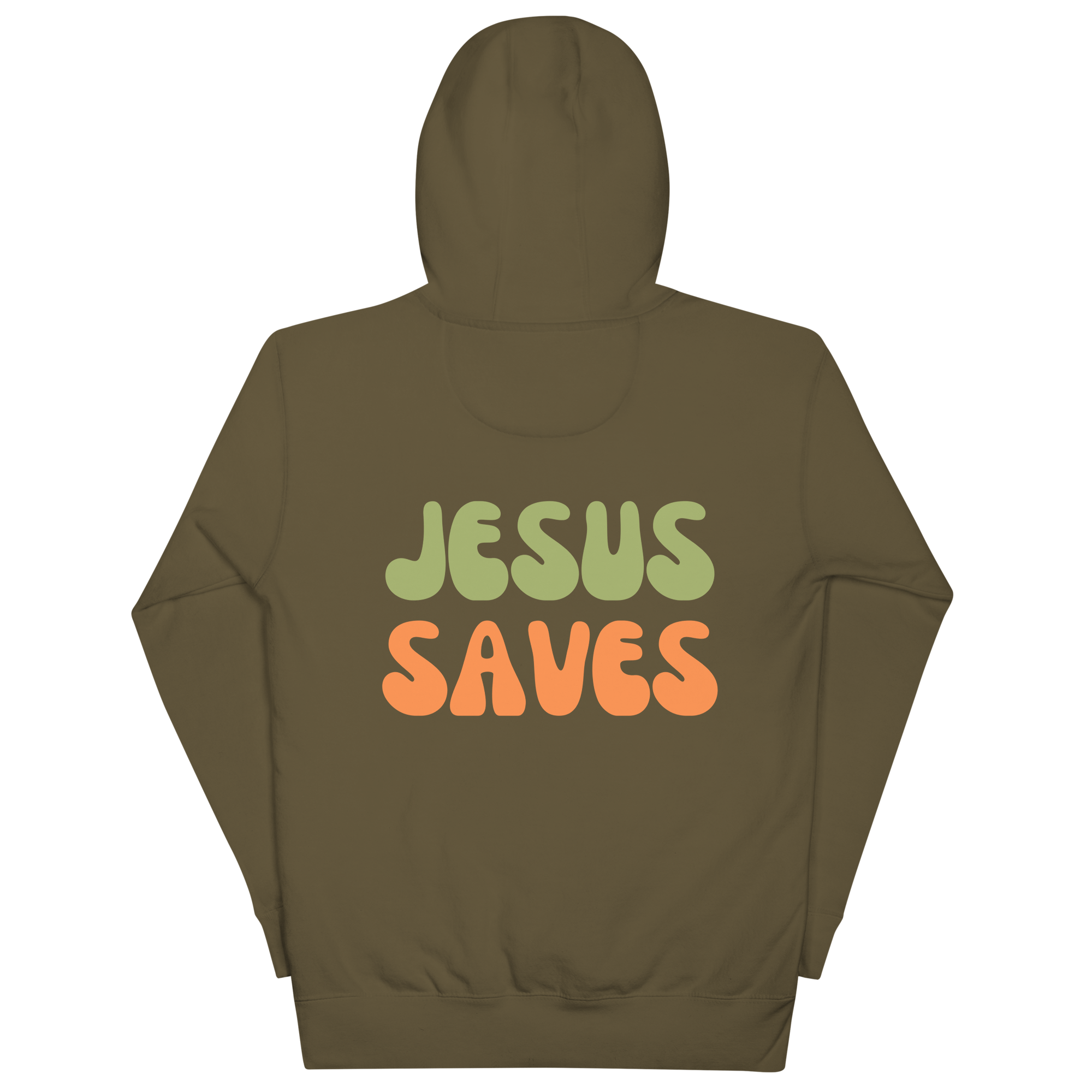 Preach Fear God/Jesus Saves Unisex Hoodie