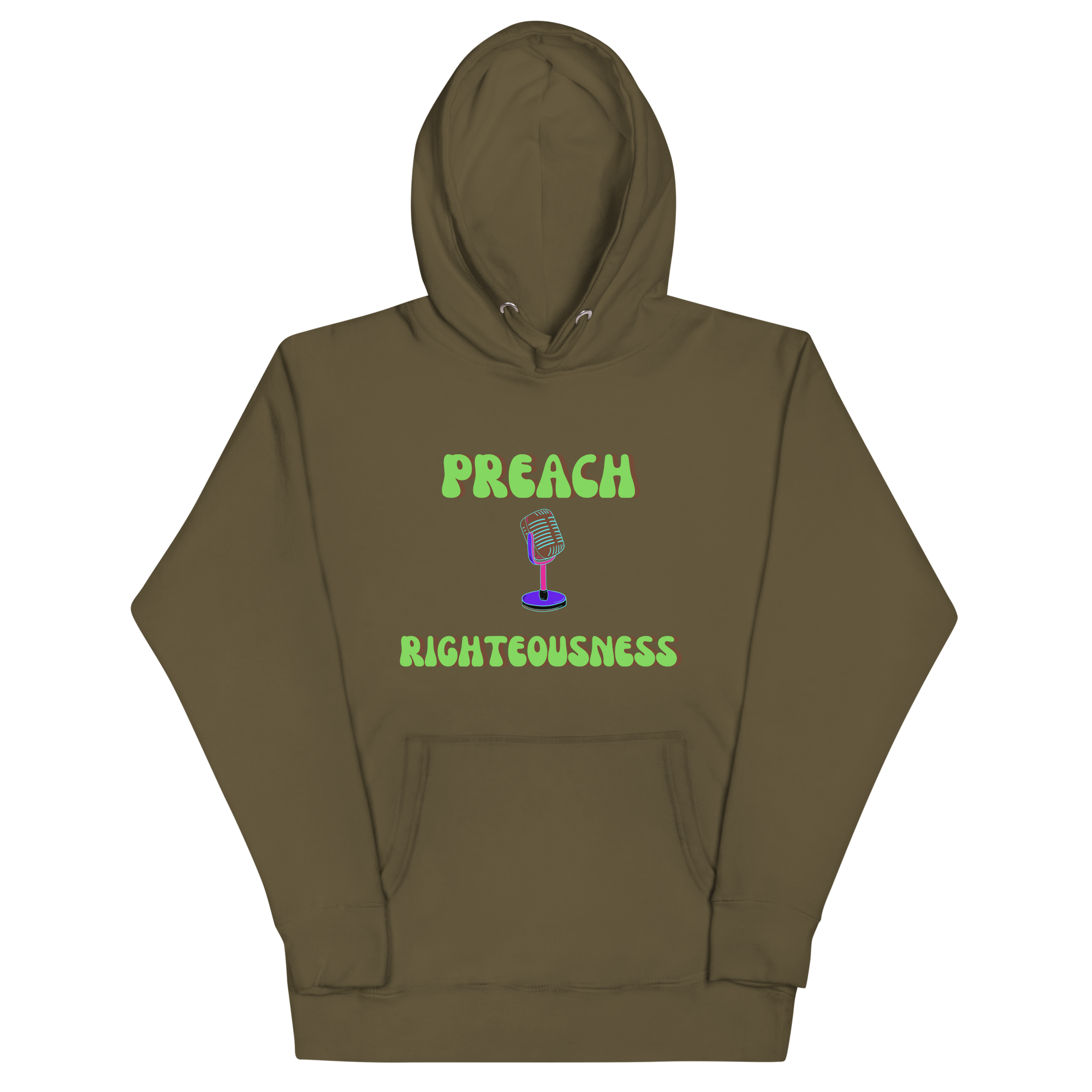 Preach Righteousness/Jesus Saves Unisex Hoodie