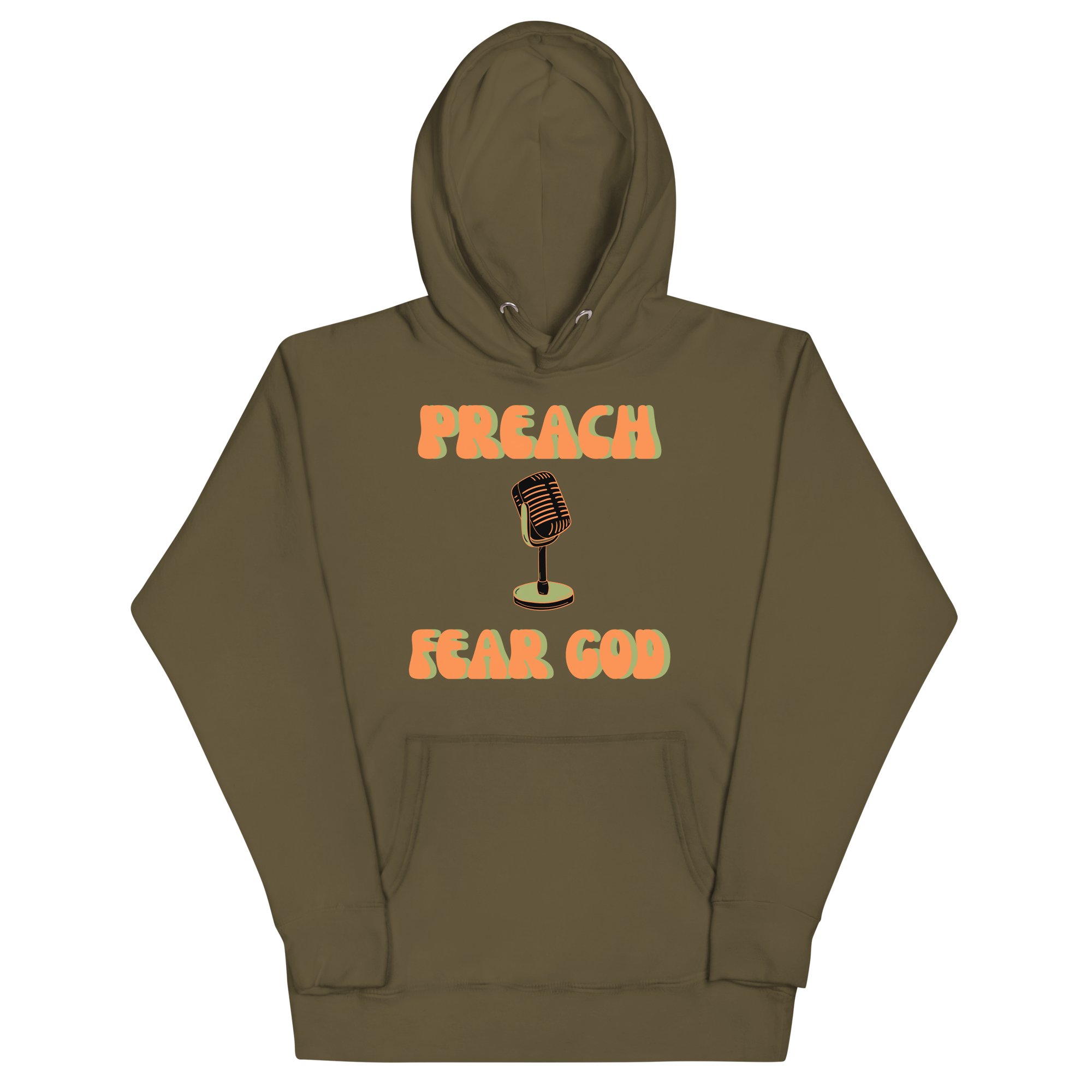 Preach Fear God/Jesus Saves Unisex Hoodie