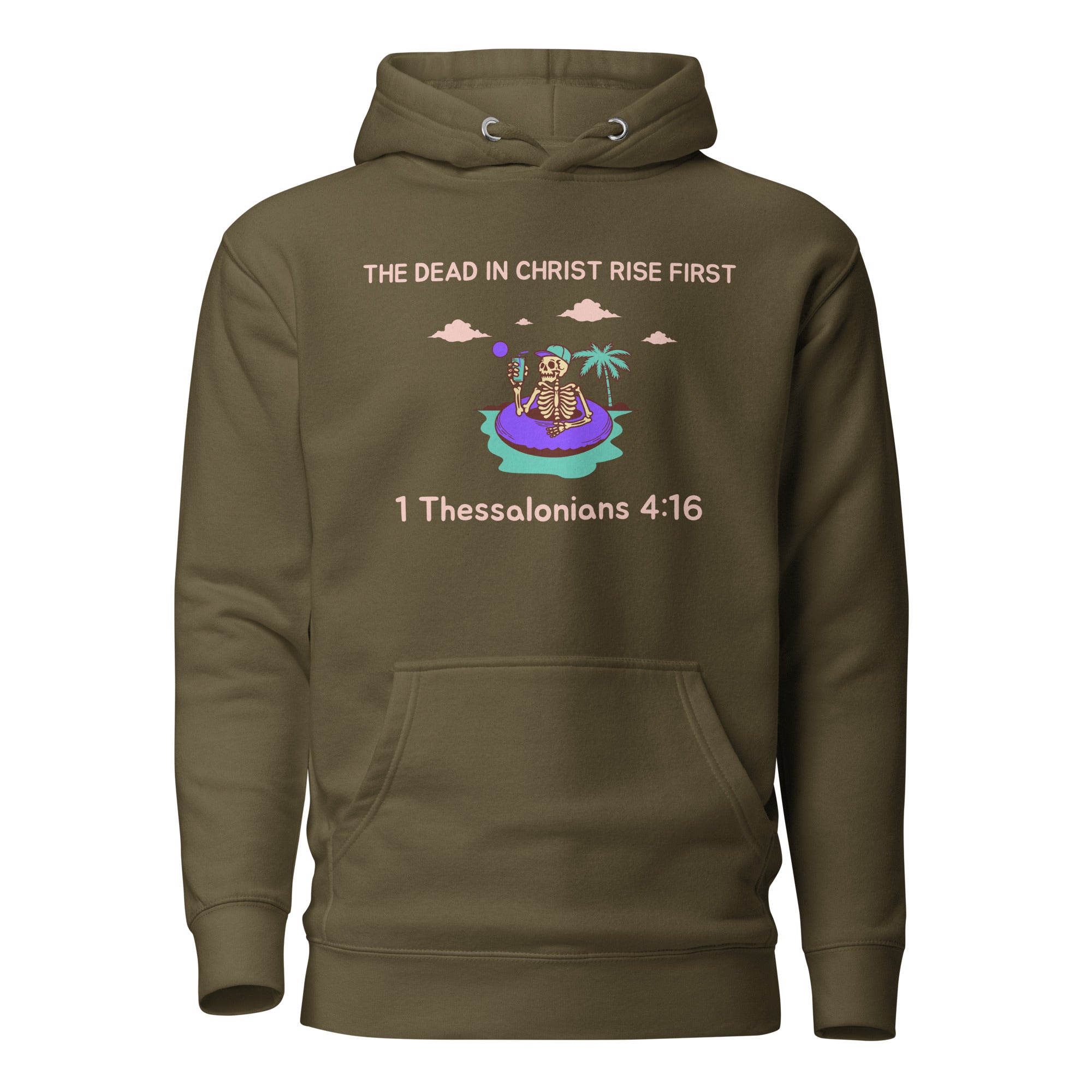 Dead in Christ Rise first Unisex Hoodie