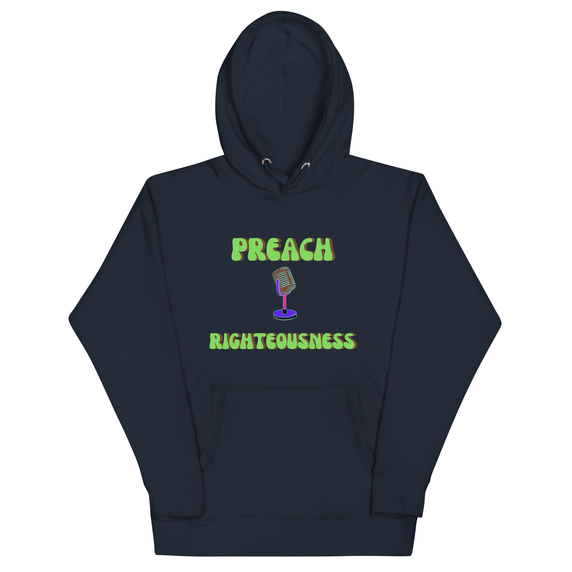 Preach Righteousness/Jesus Saves Unisex Hoodie