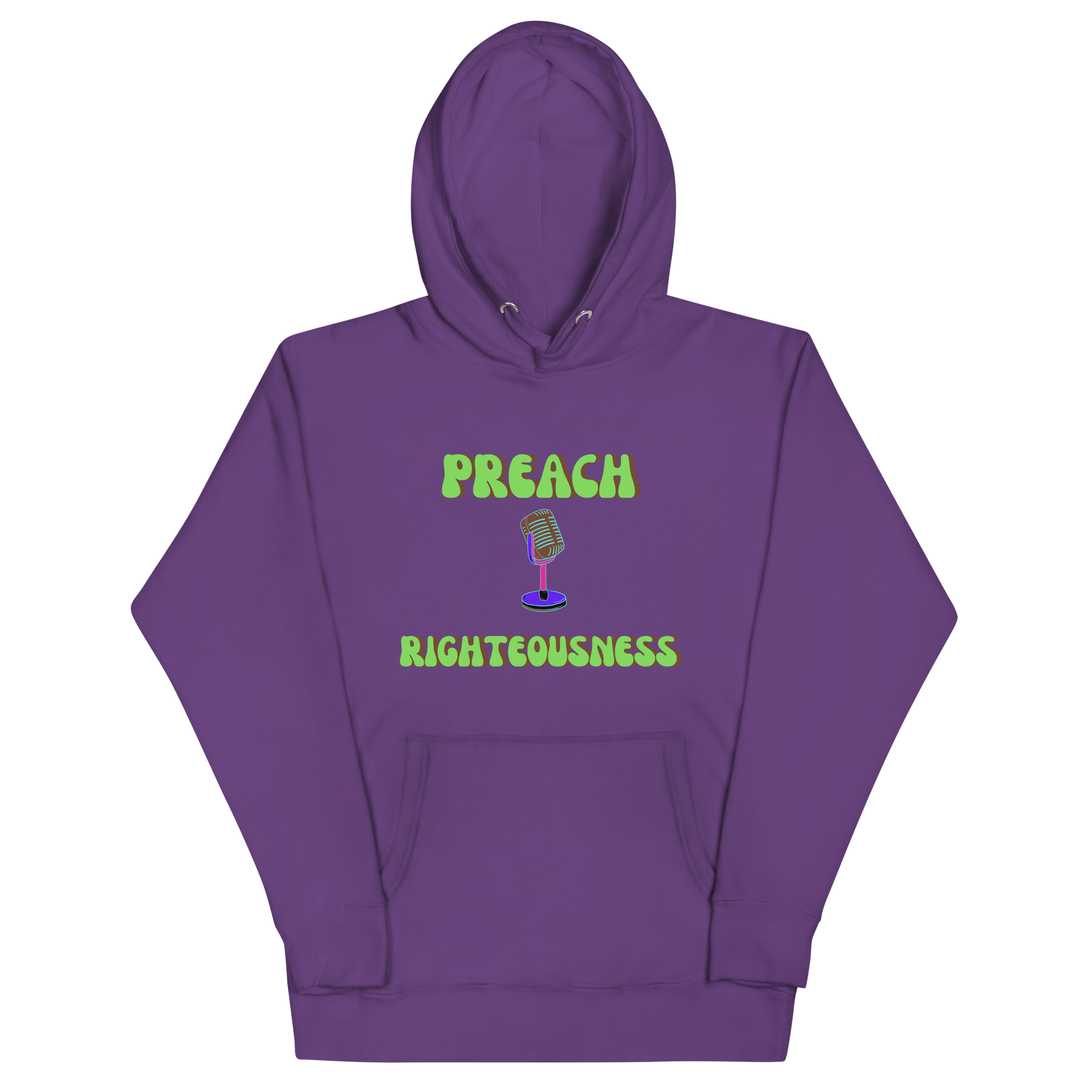 Preach Righteousness/Jesus Saves Unisex Hoodie