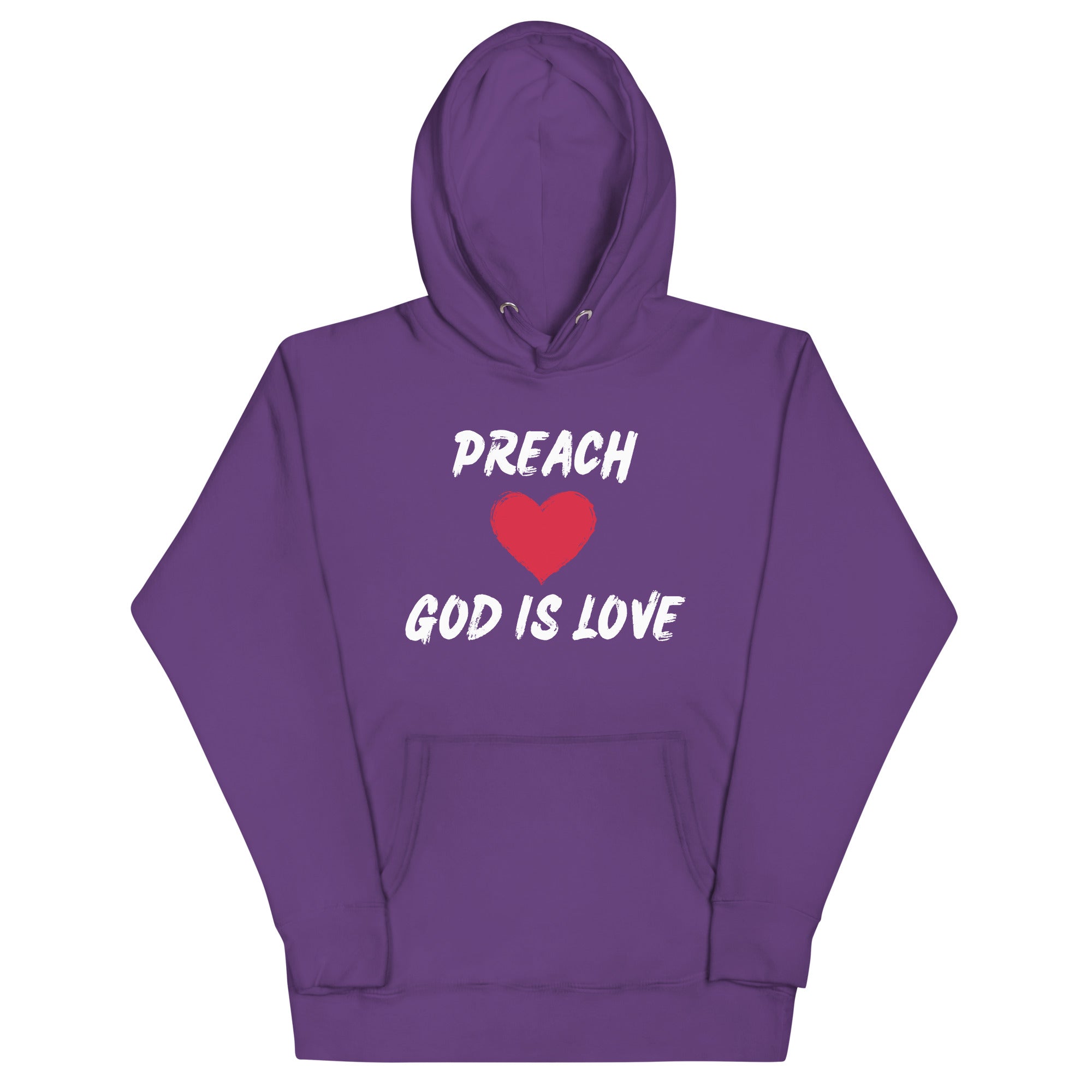Preach God is Love Unisex Hoodie