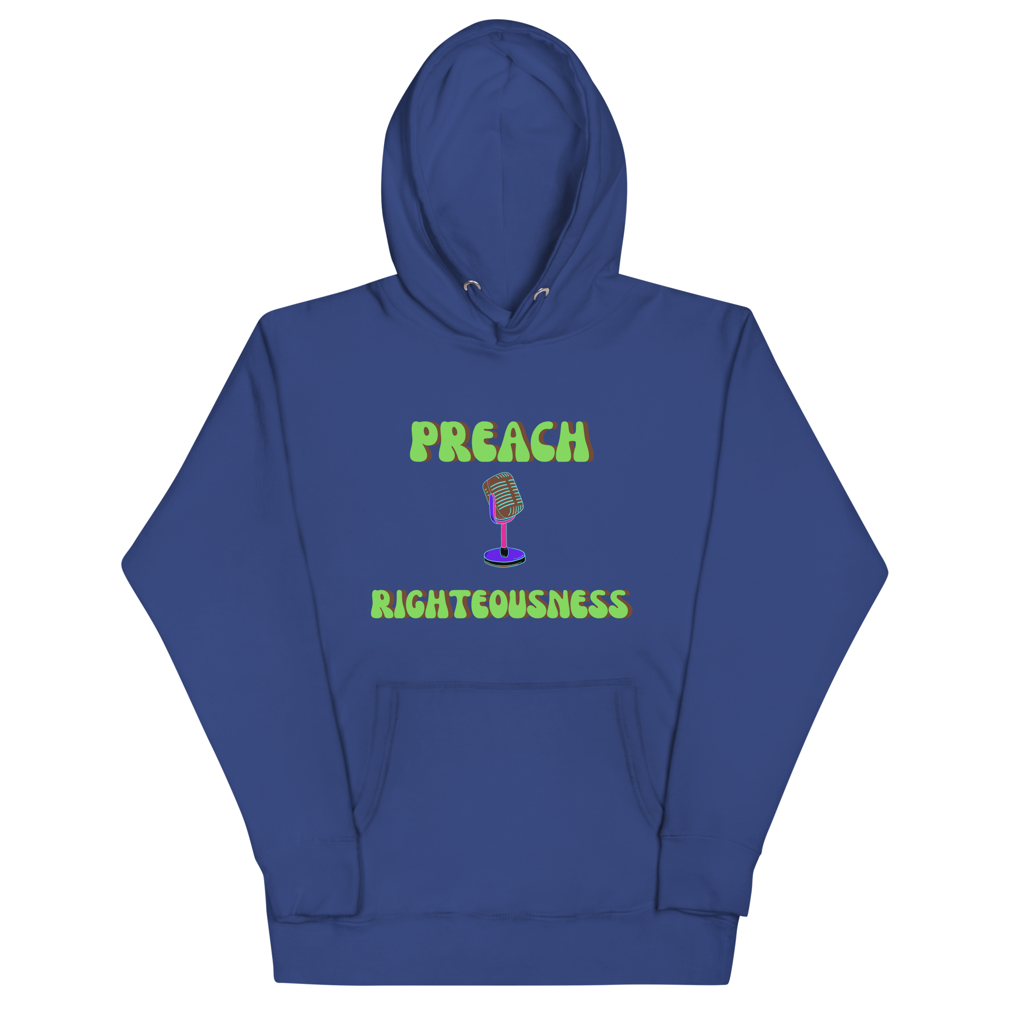 Preach Righteousness/Jesus Saves Unisex Hoodie