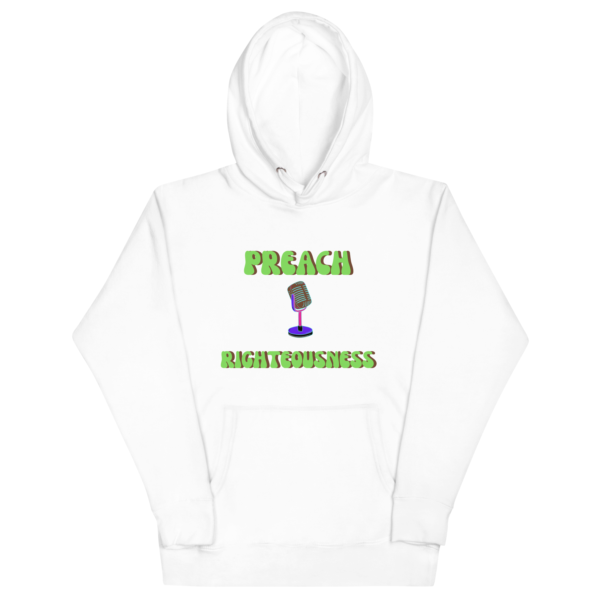 Preach Righteousness/Jesus Saves Unisex Hoodie