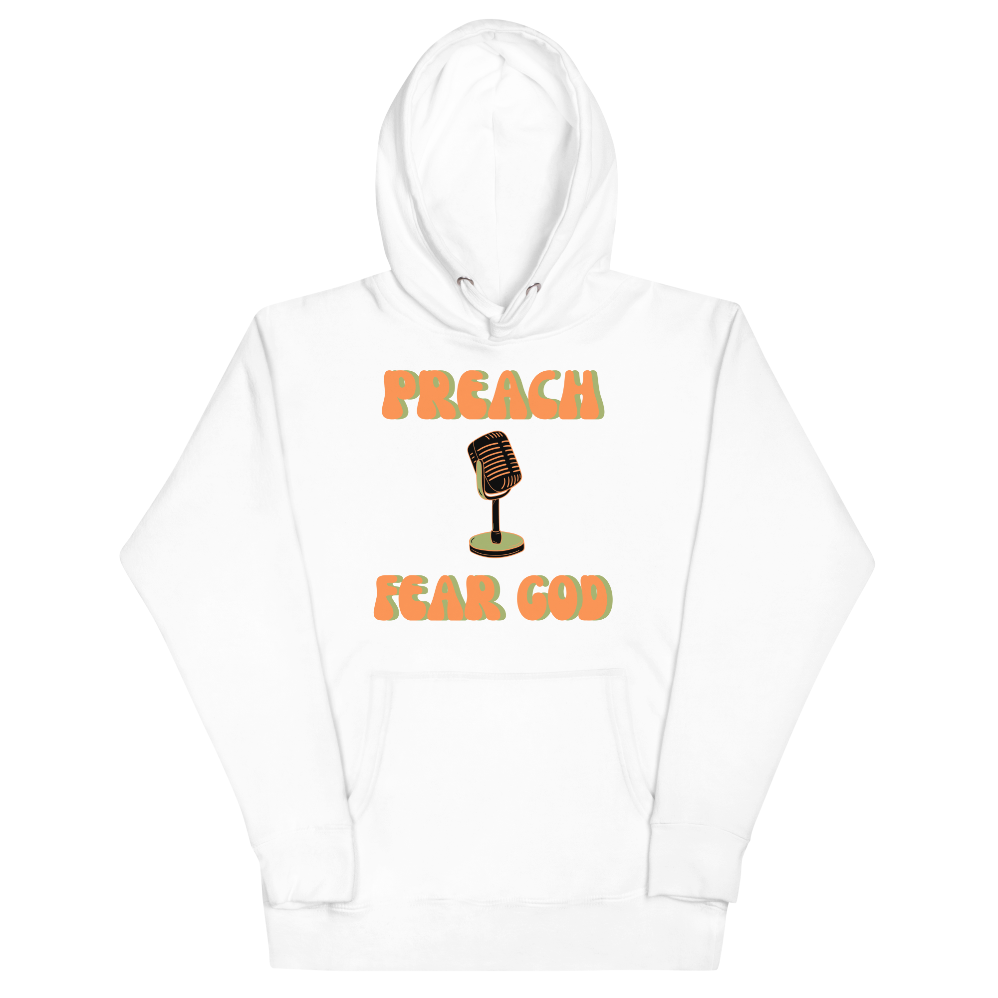 Preach Fear God/Jesus Saves Unisex Hoodie
