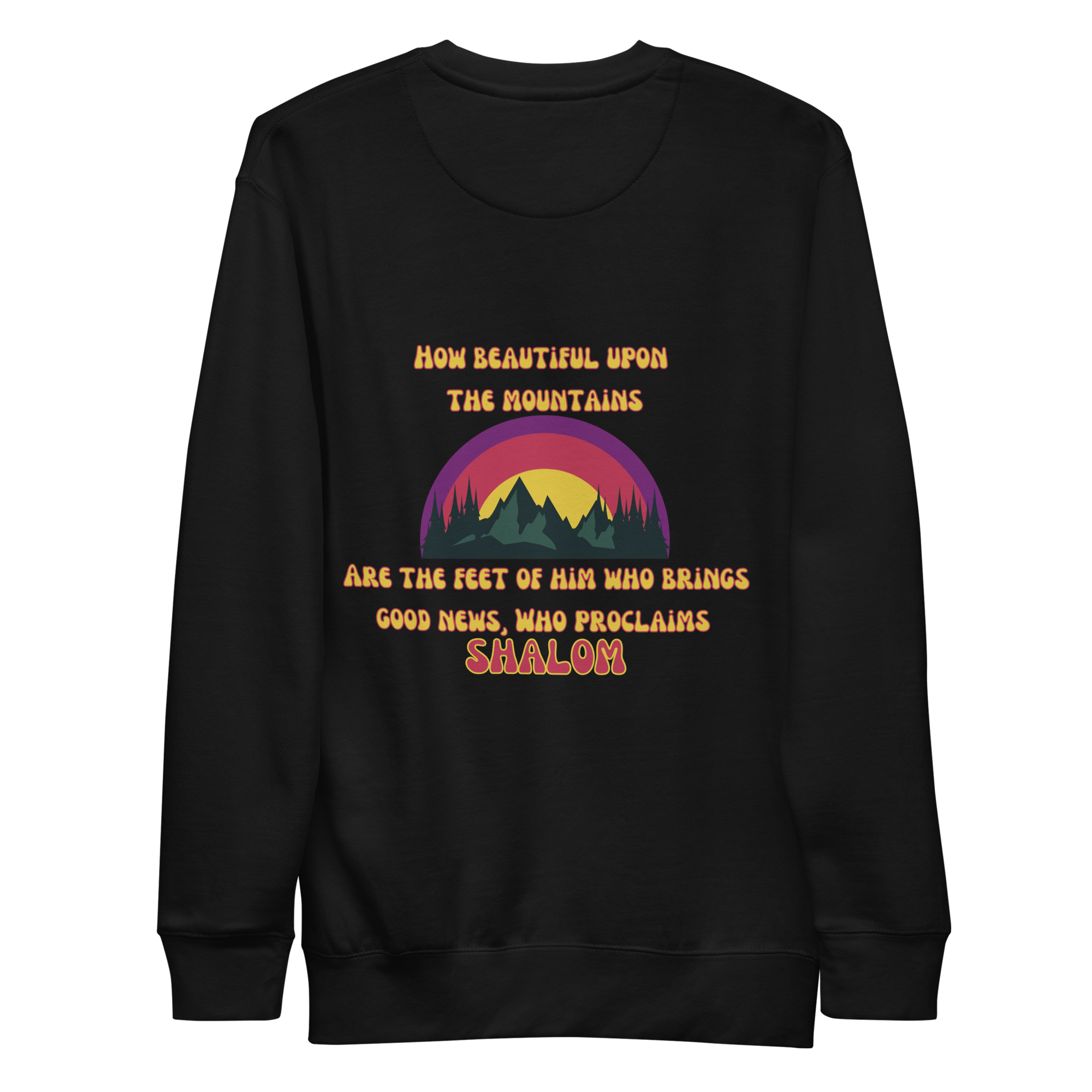 Preach Peace Unisex Premium Sweatshirt