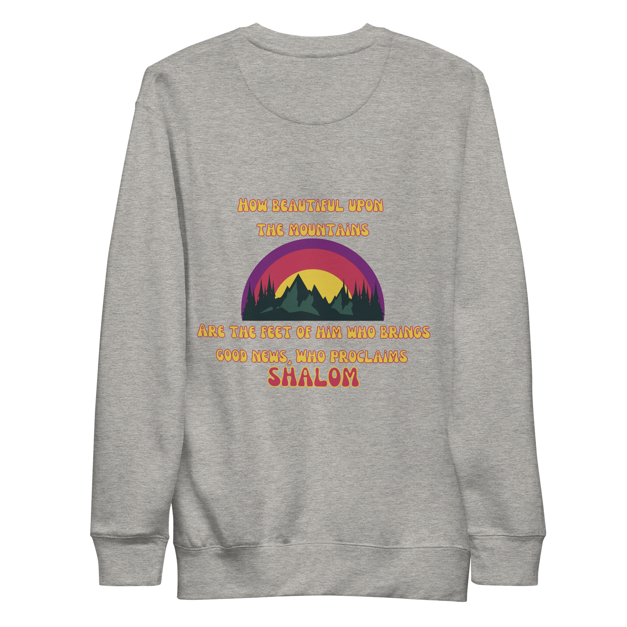 Preach Peace Unisex Premium Sweatshirt