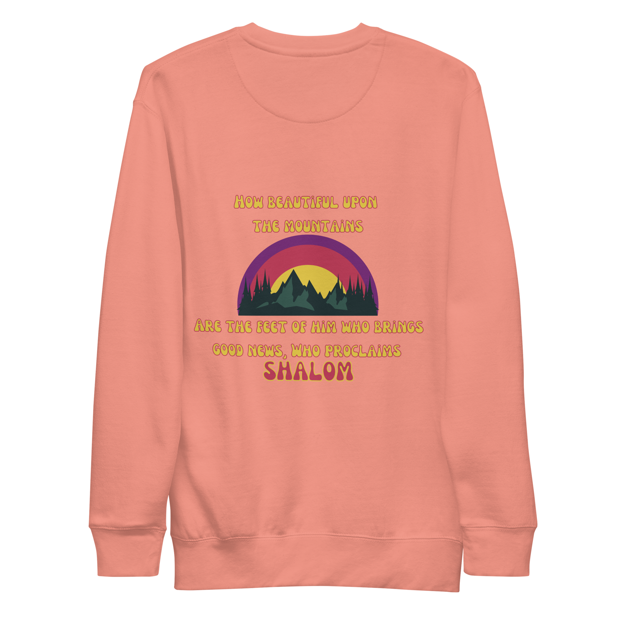 Preach Peace Unisex Premium Sweatshirt