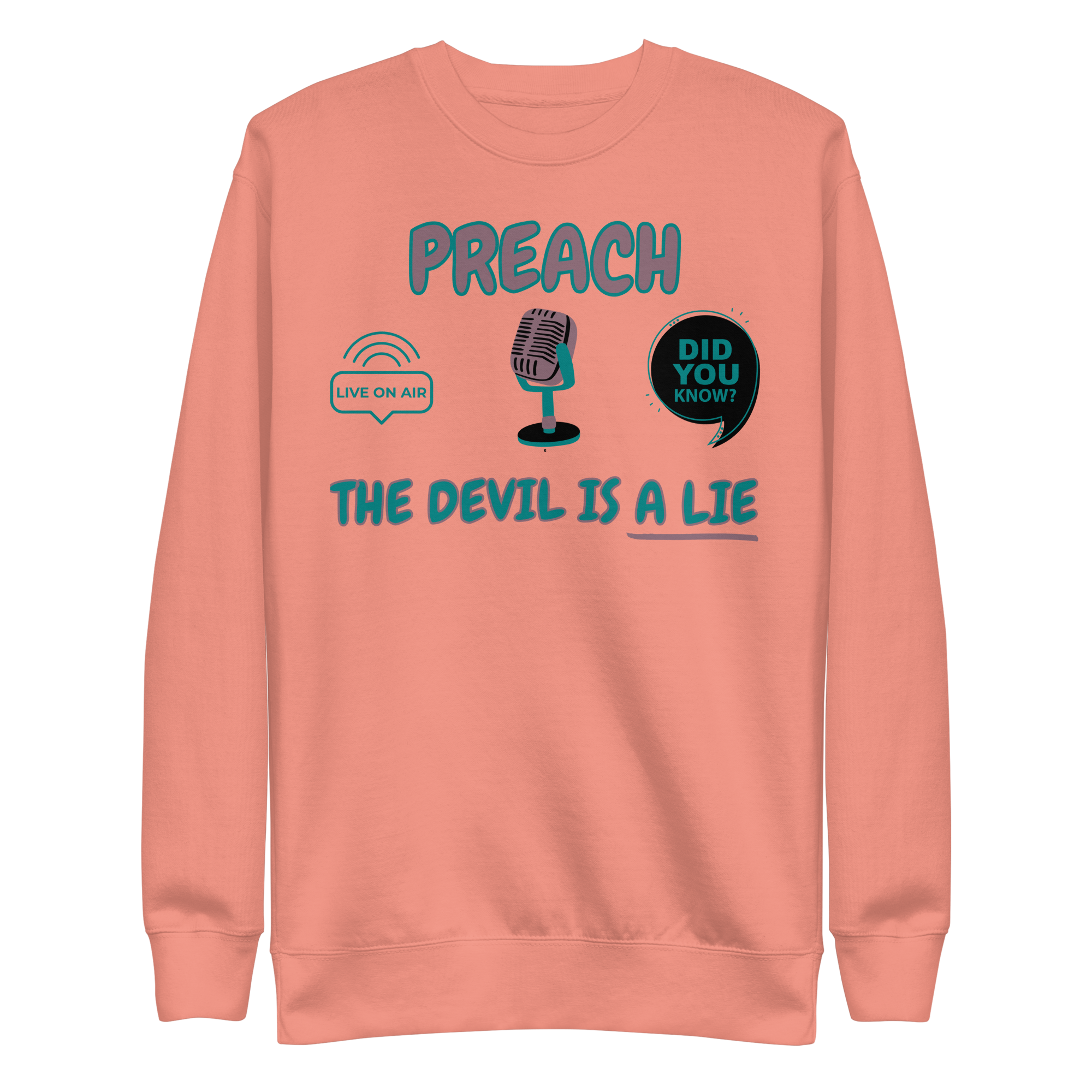 Preach God Won Unisex Premium Sweatshirt
