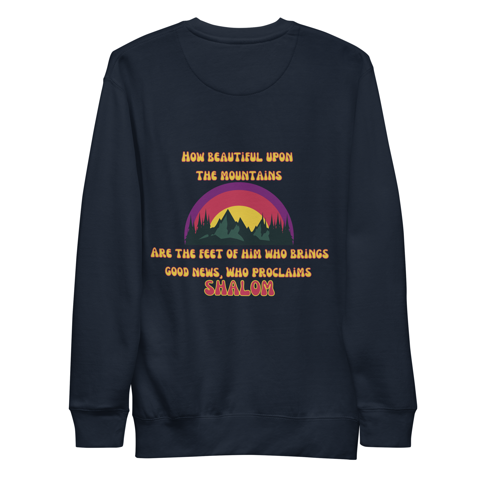 Preach Peace Unisex Premium Sweatshirt