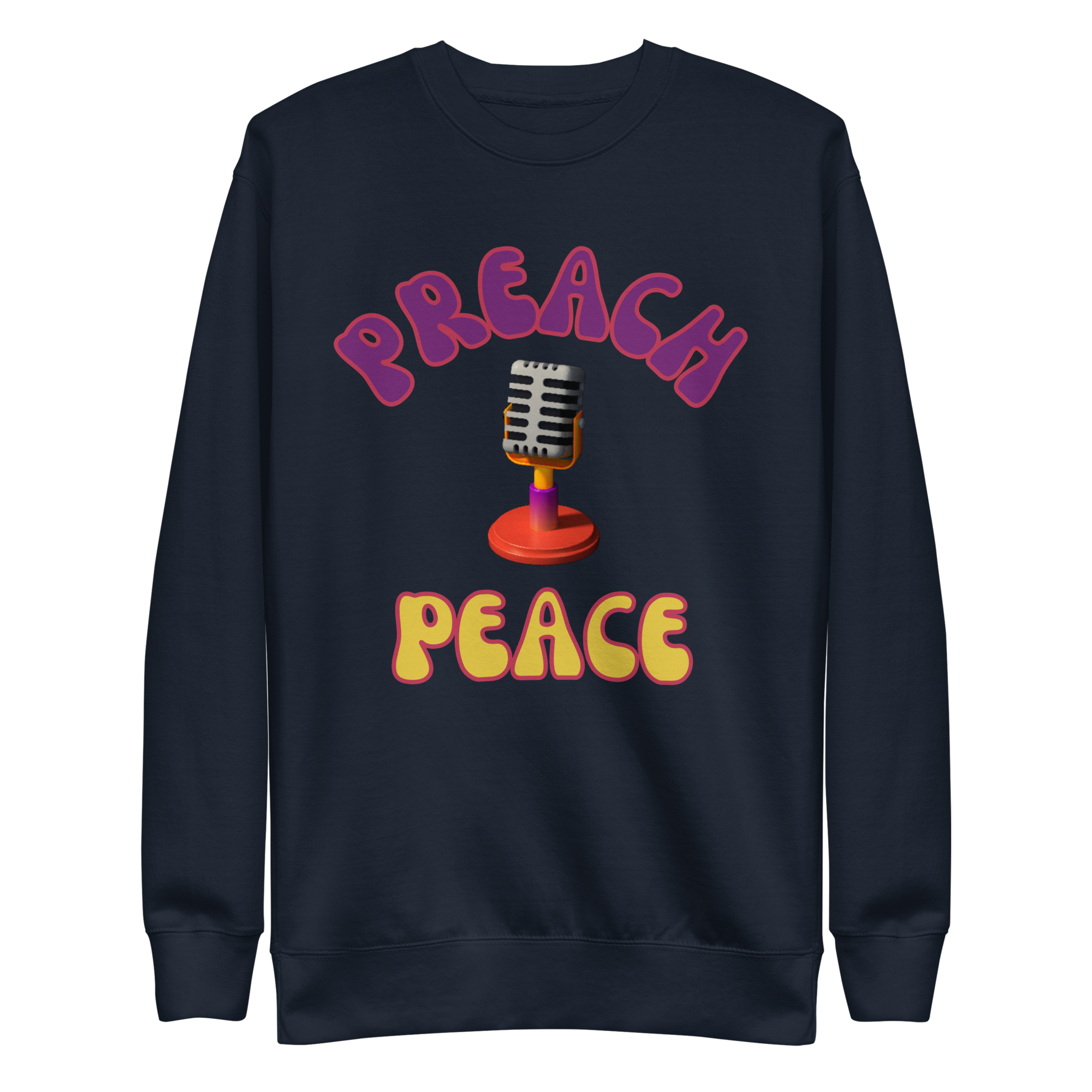 Preach Peace Unisex Premium Sweatshirt