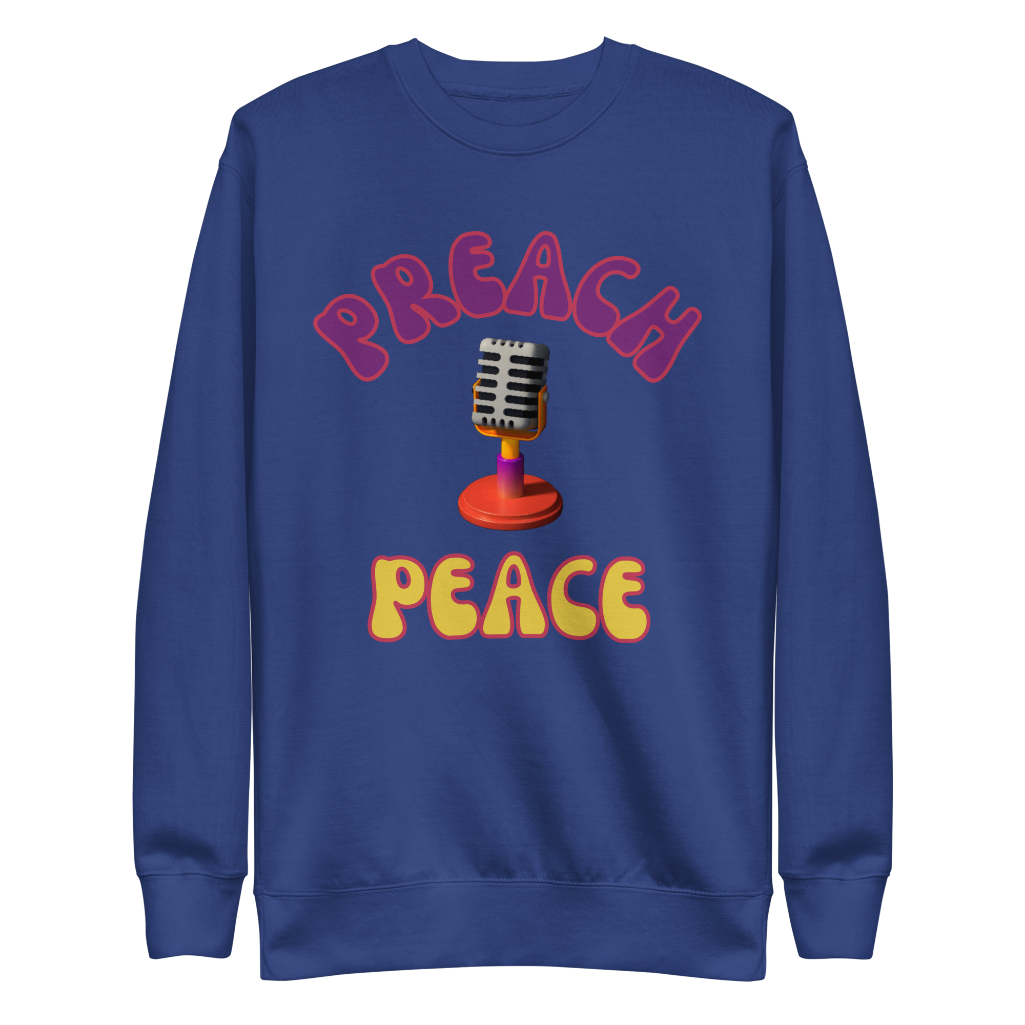 Preach Peace Unisex Premium Sweatshirt