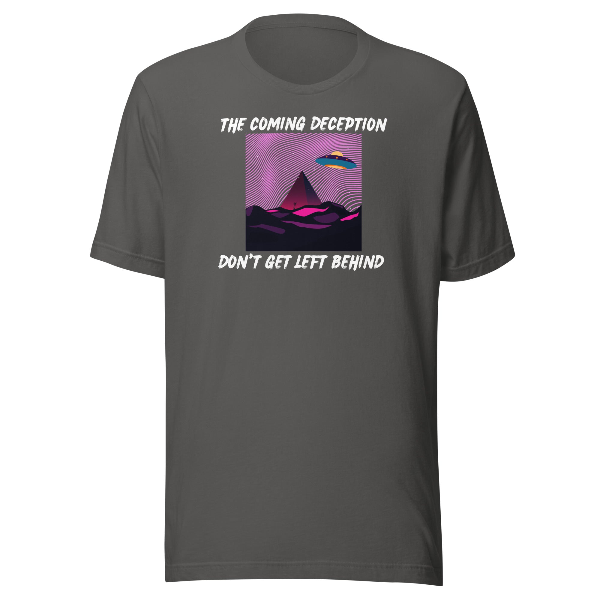 Coming deception Unisex t-shirt