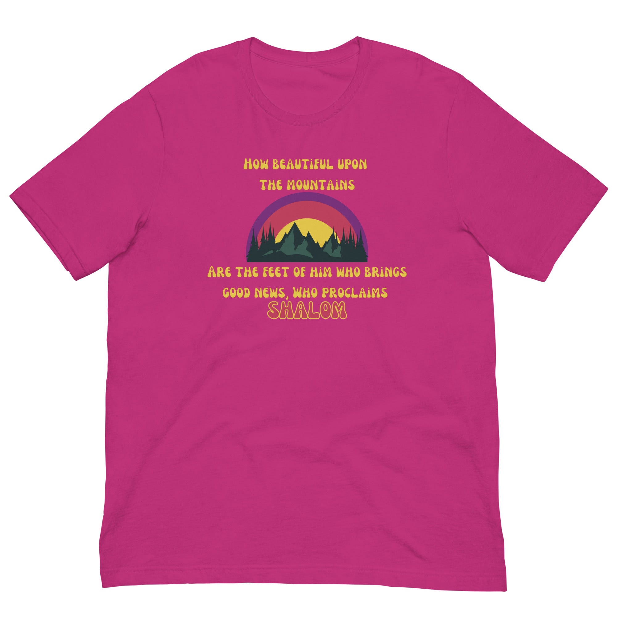 How beautiful Unisex t-shirt