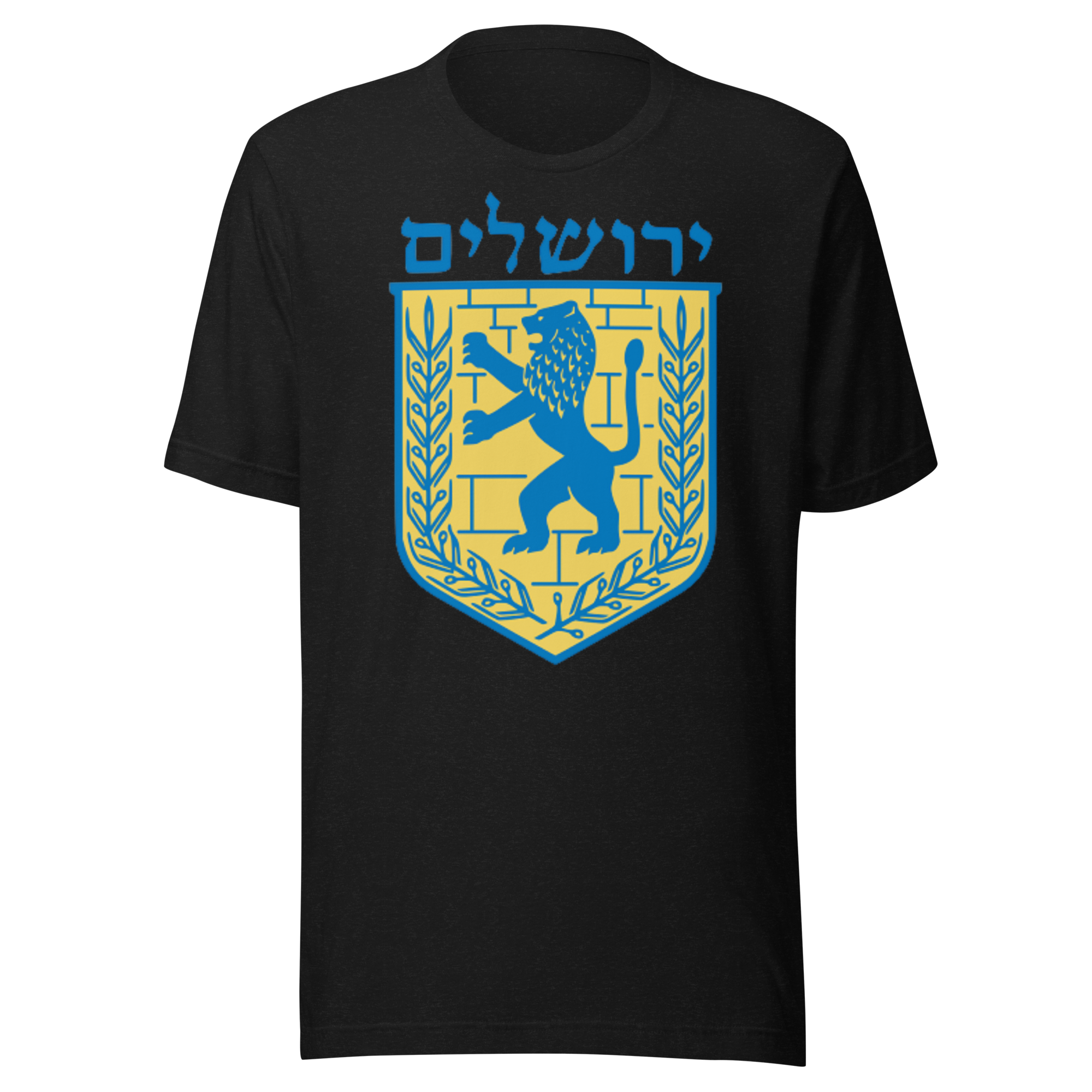 Jerusalem Hebrew Unisex t-shirt