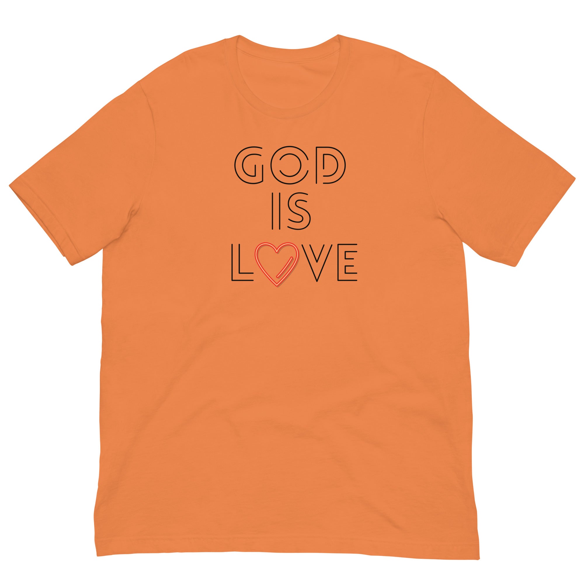 GOD IS LOVE Unisex t-shirt