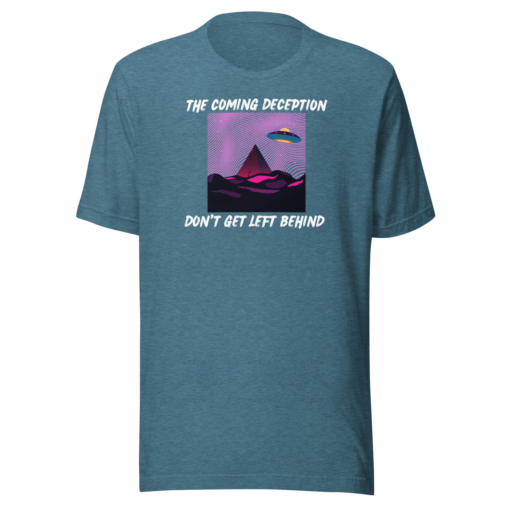Coming deception Unisex t-shirt