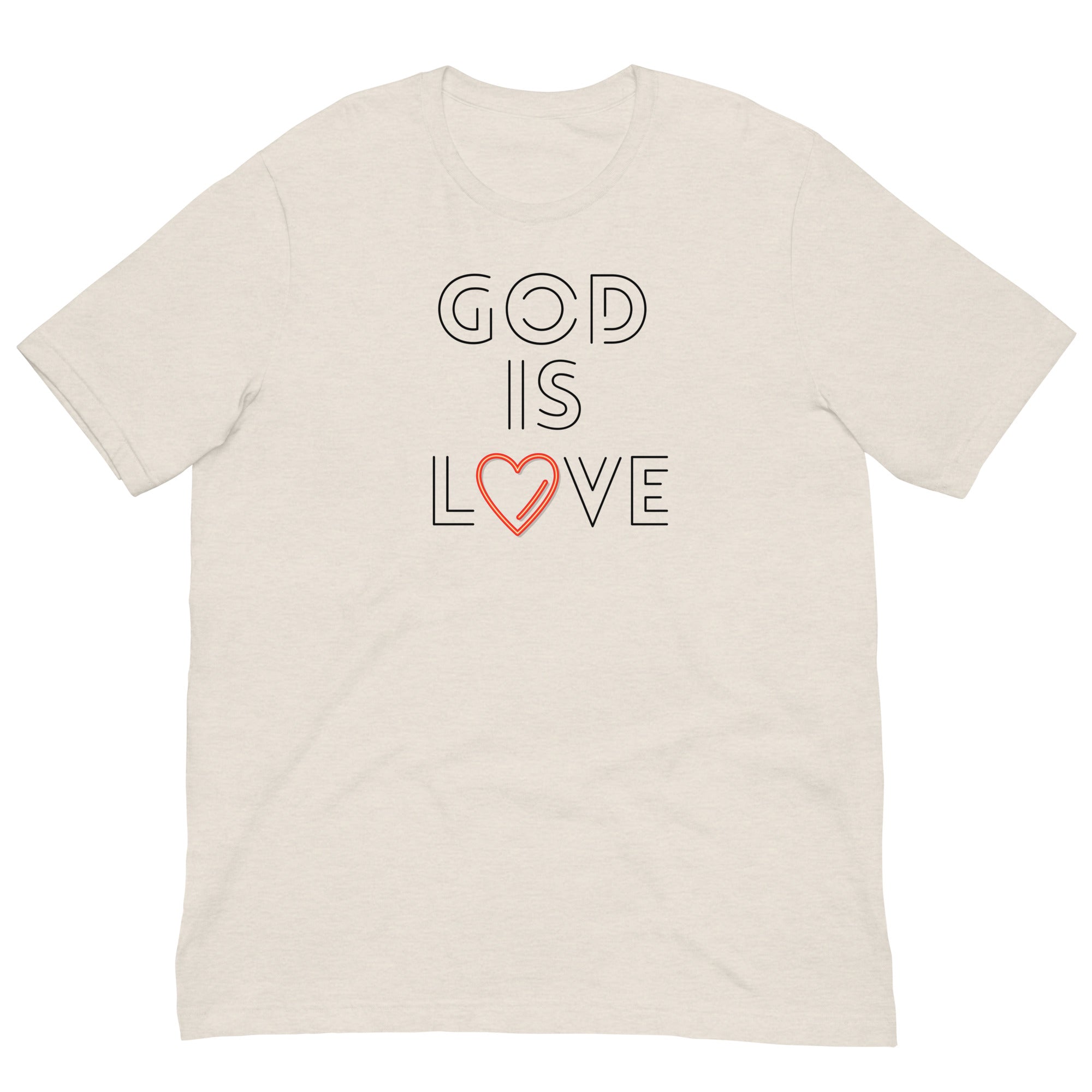 GOD IS LOVE Unisex t-shirt