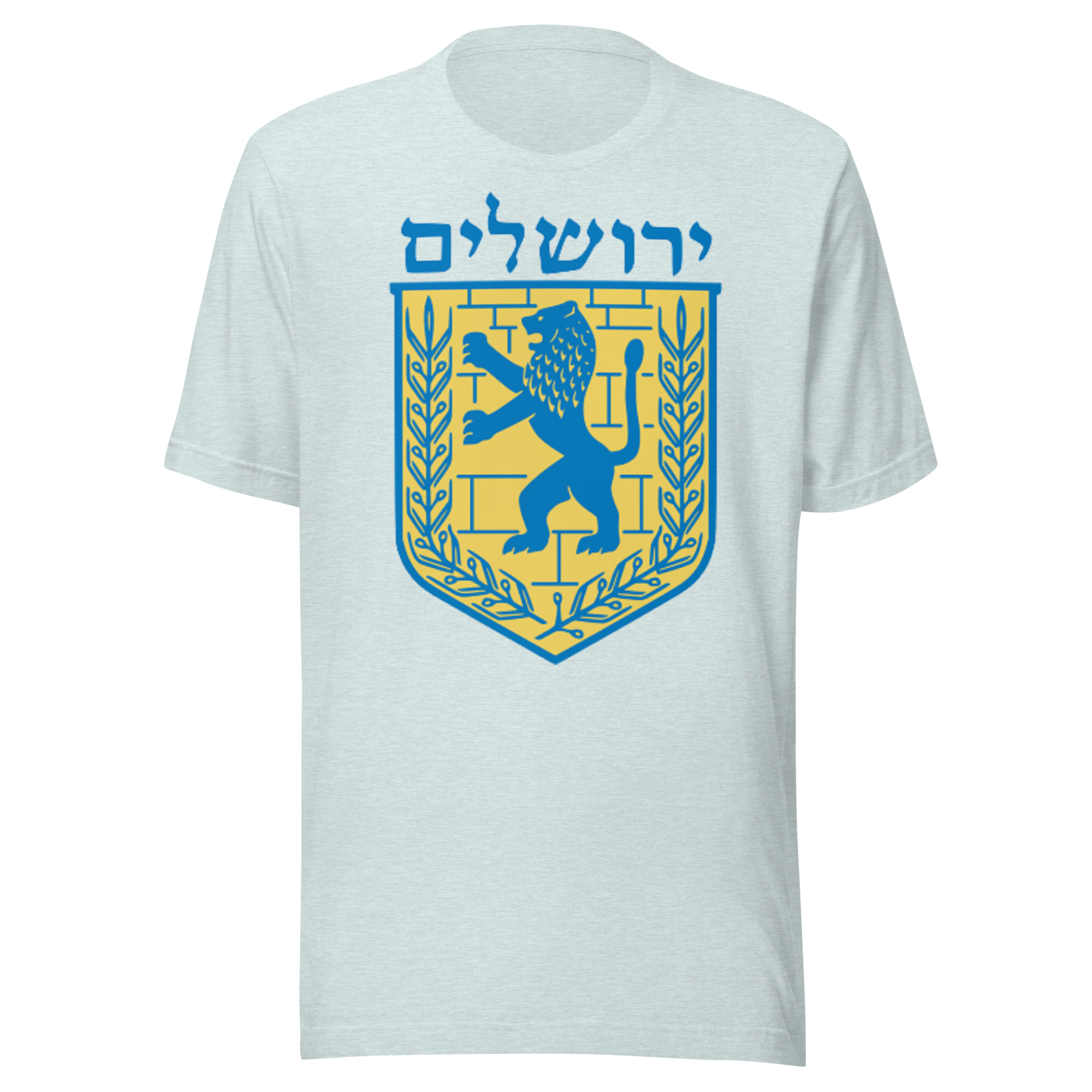 Jerusalem Hebrew Unisex t-shirt