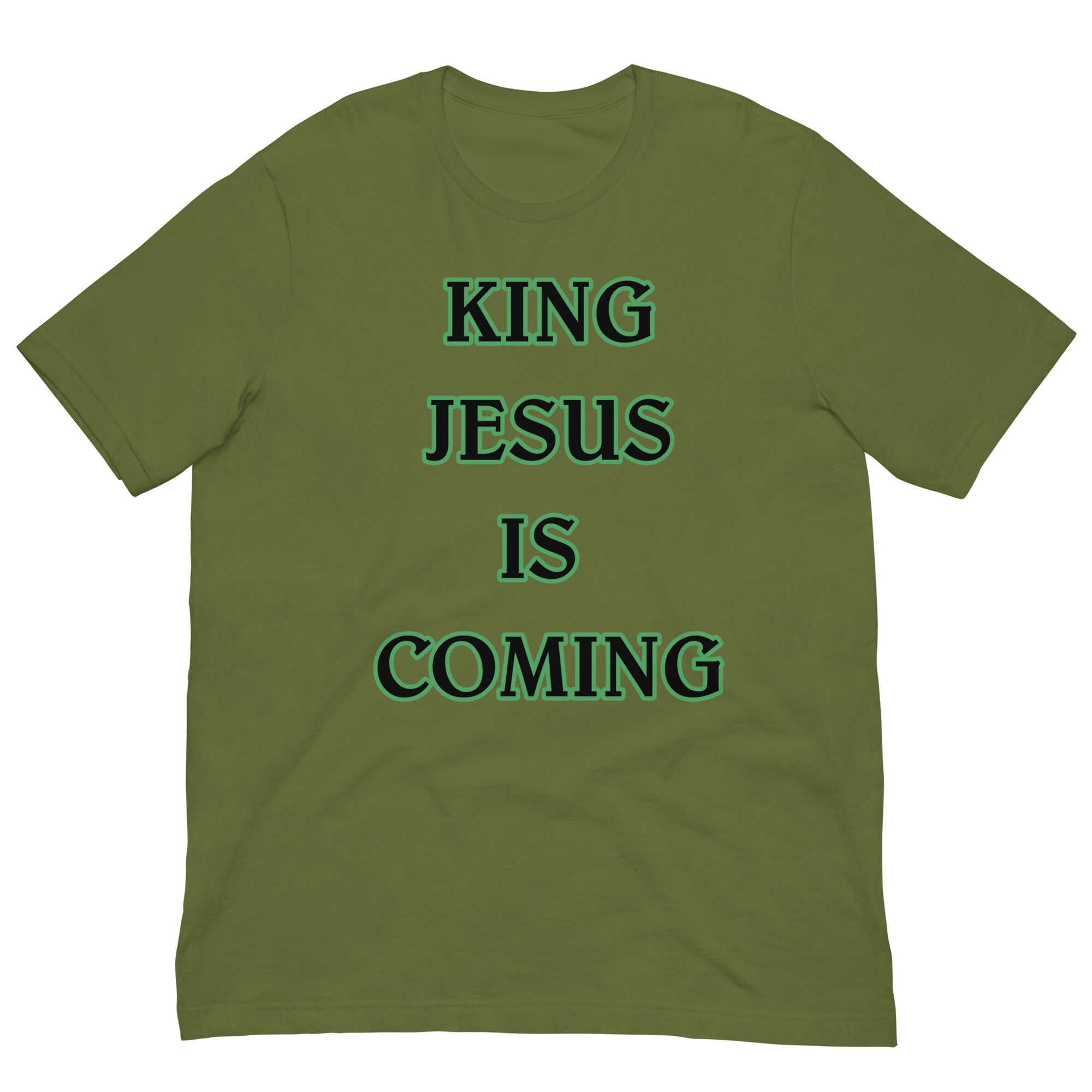 King Jesus is Coming Unisex t-shirt