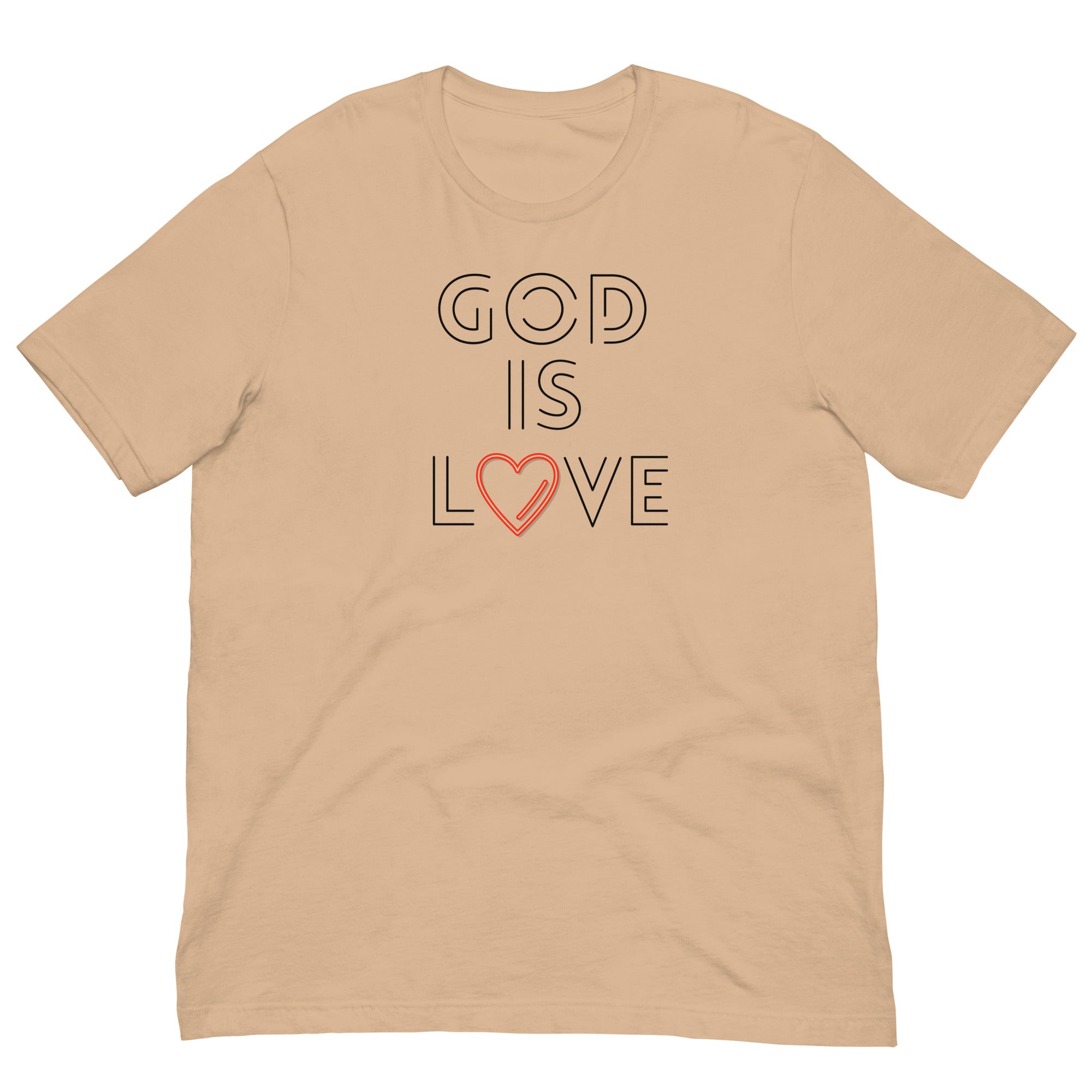 GOD IS LOVE Unisex t-shirt