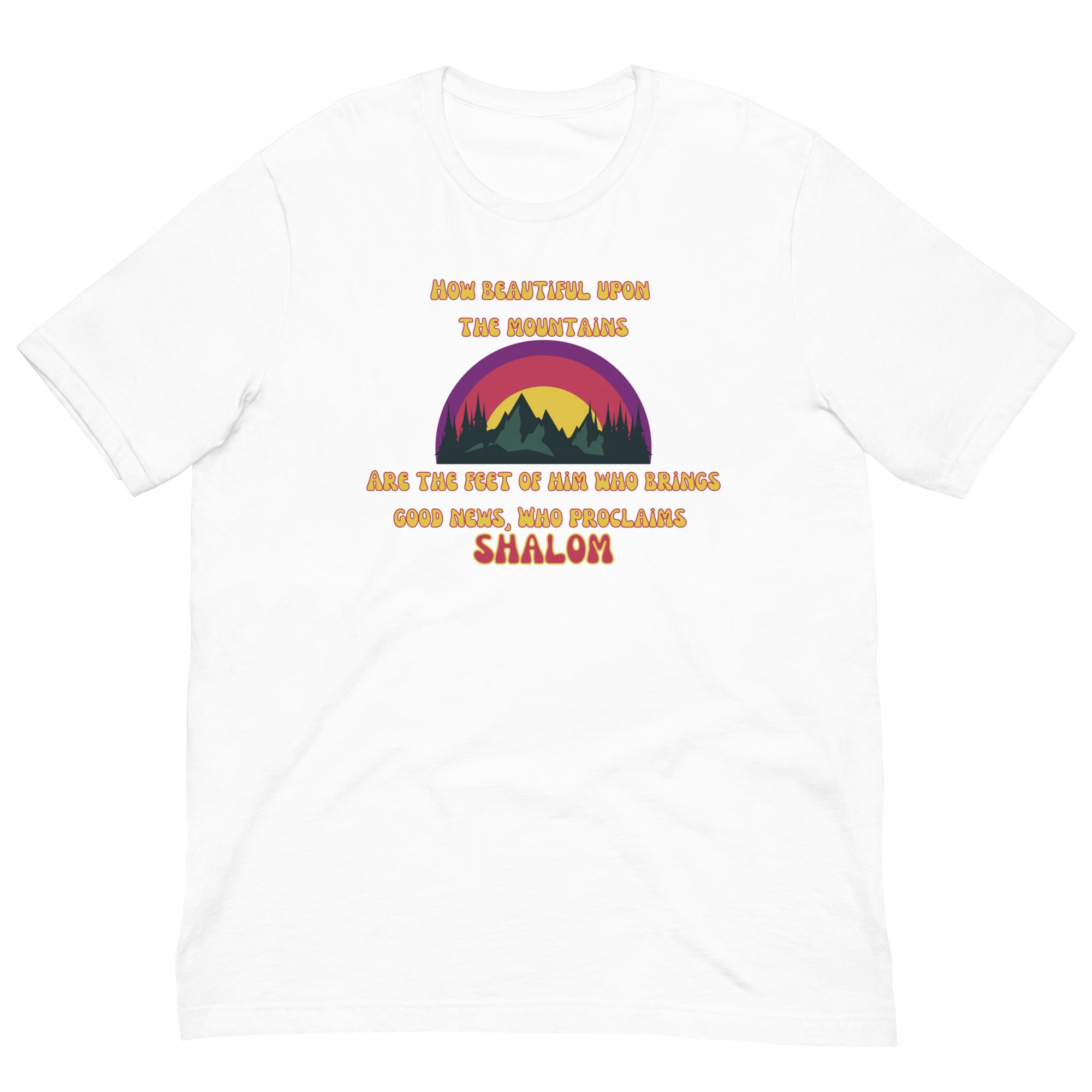 How beautiful Unisex t-shirt