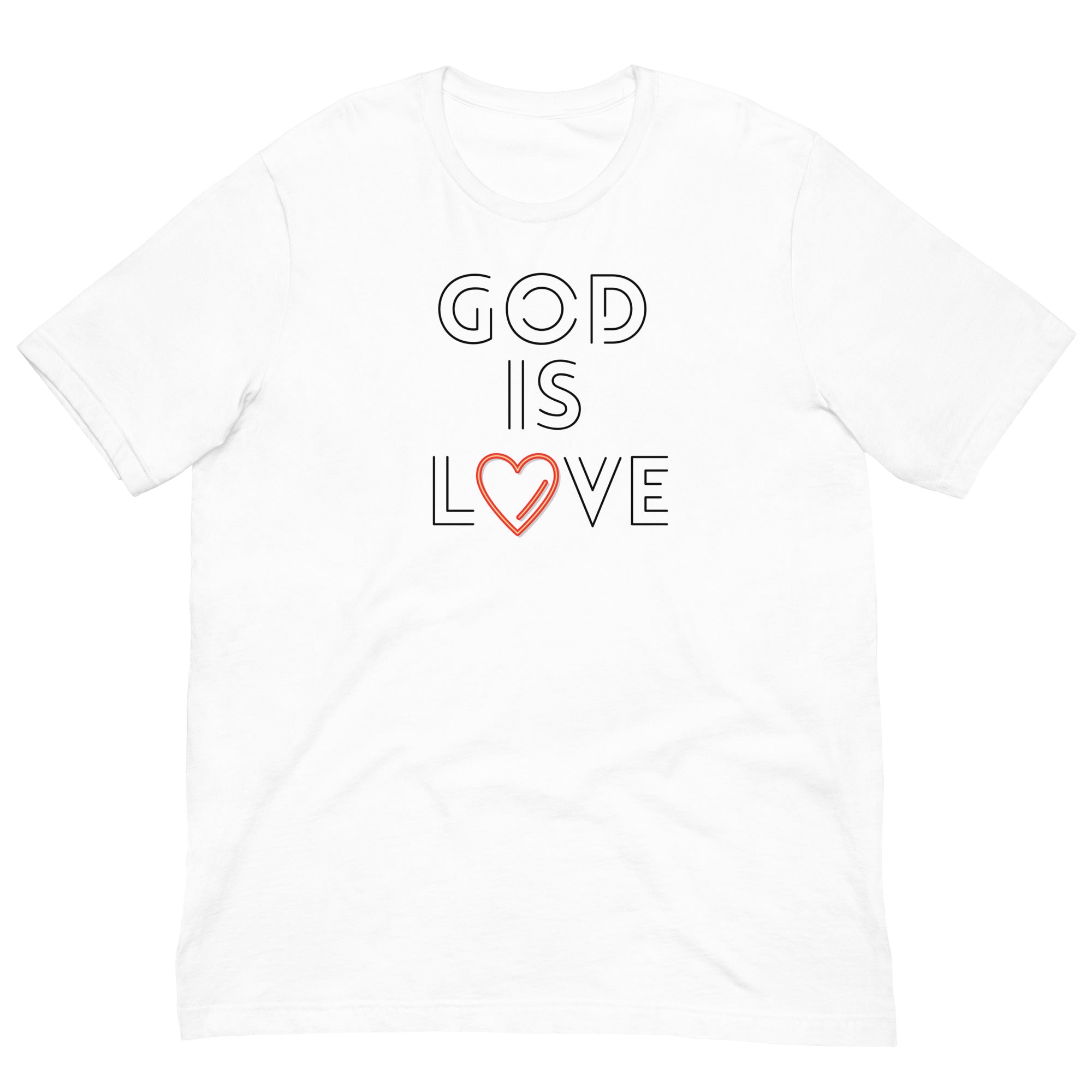 GOD IS LOVE Unisex t-shirt