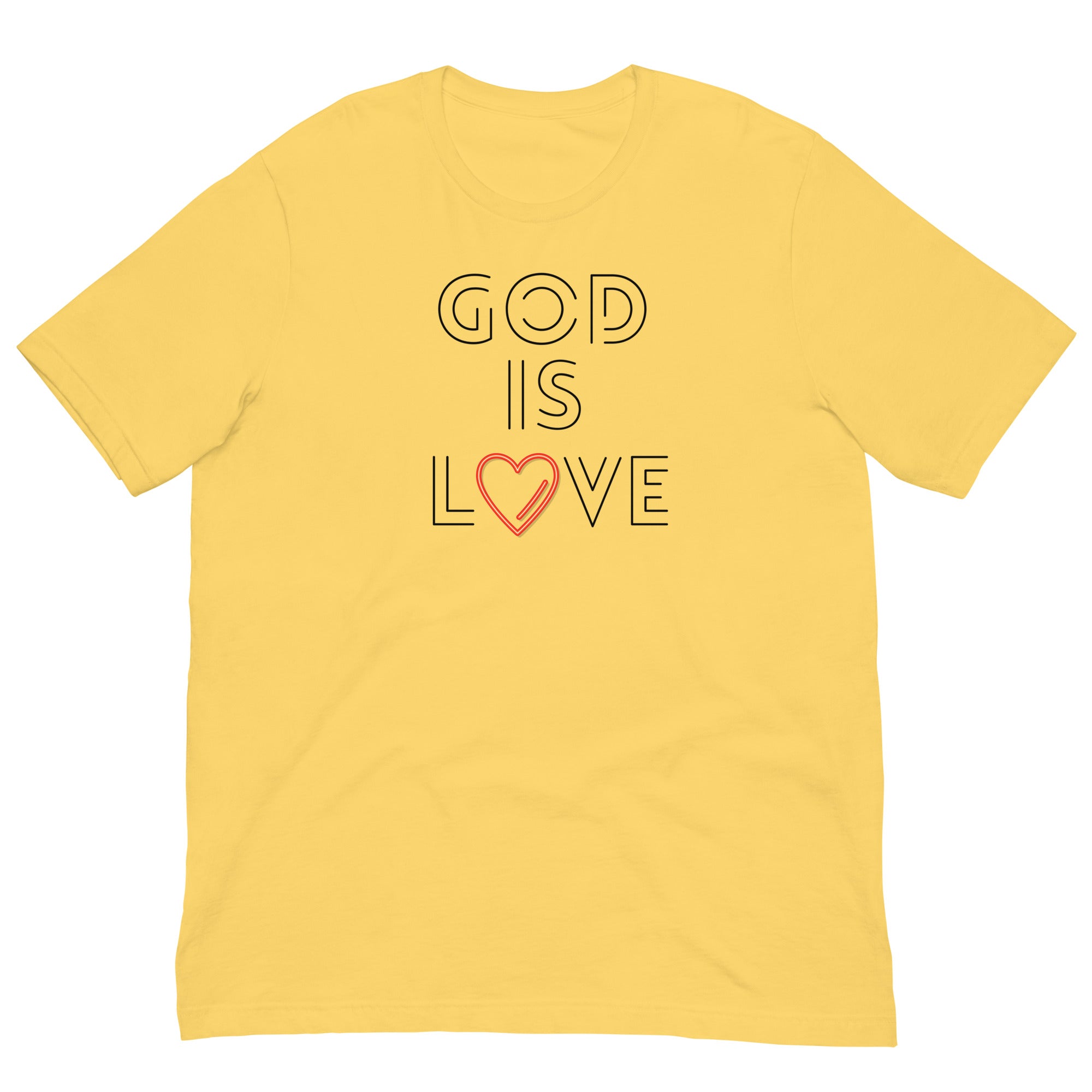 GOD IS LOVE Unisex t-shirt