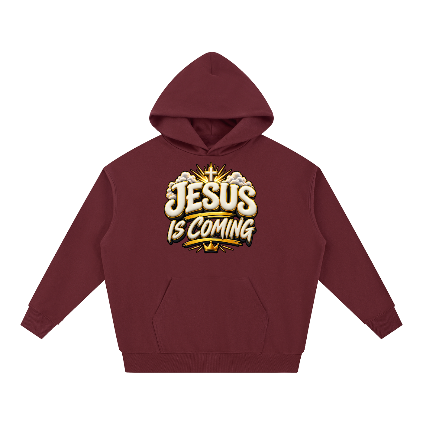 Jesus is coming Essential Heavyweight Hoodie